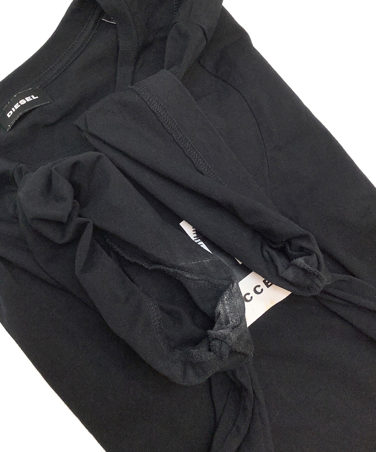 DIESEL (ディーゼル) Tシャツ ブラック サイズ:XL