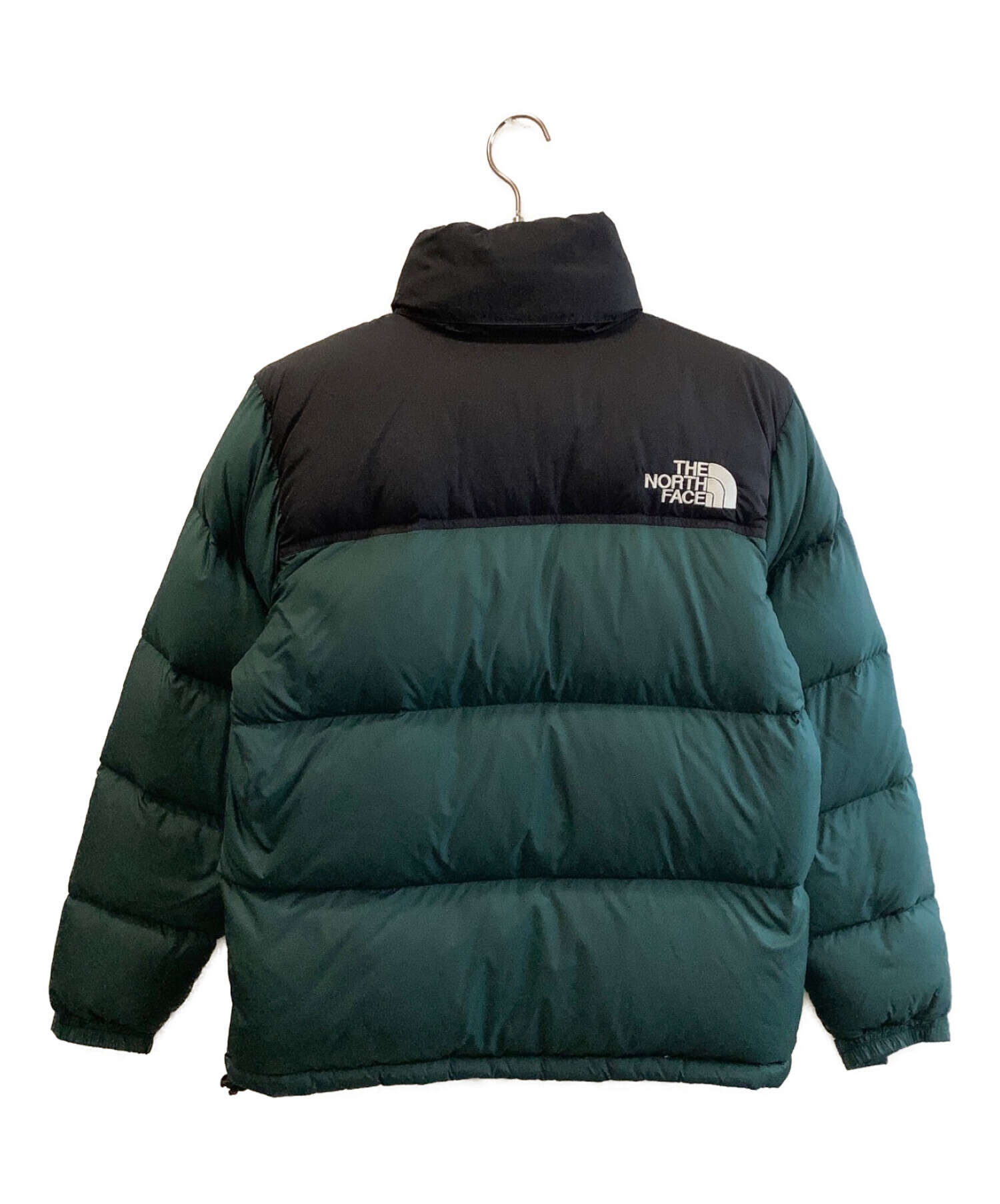 中古・古着通販】THE NORTH FACE (ザ ノース フェイス) ヌプシジャケット グリーン×ブラック サイズ:M｜ブランド・古着通販  トレファク公式【TREFAC FASHION】スマホサイト