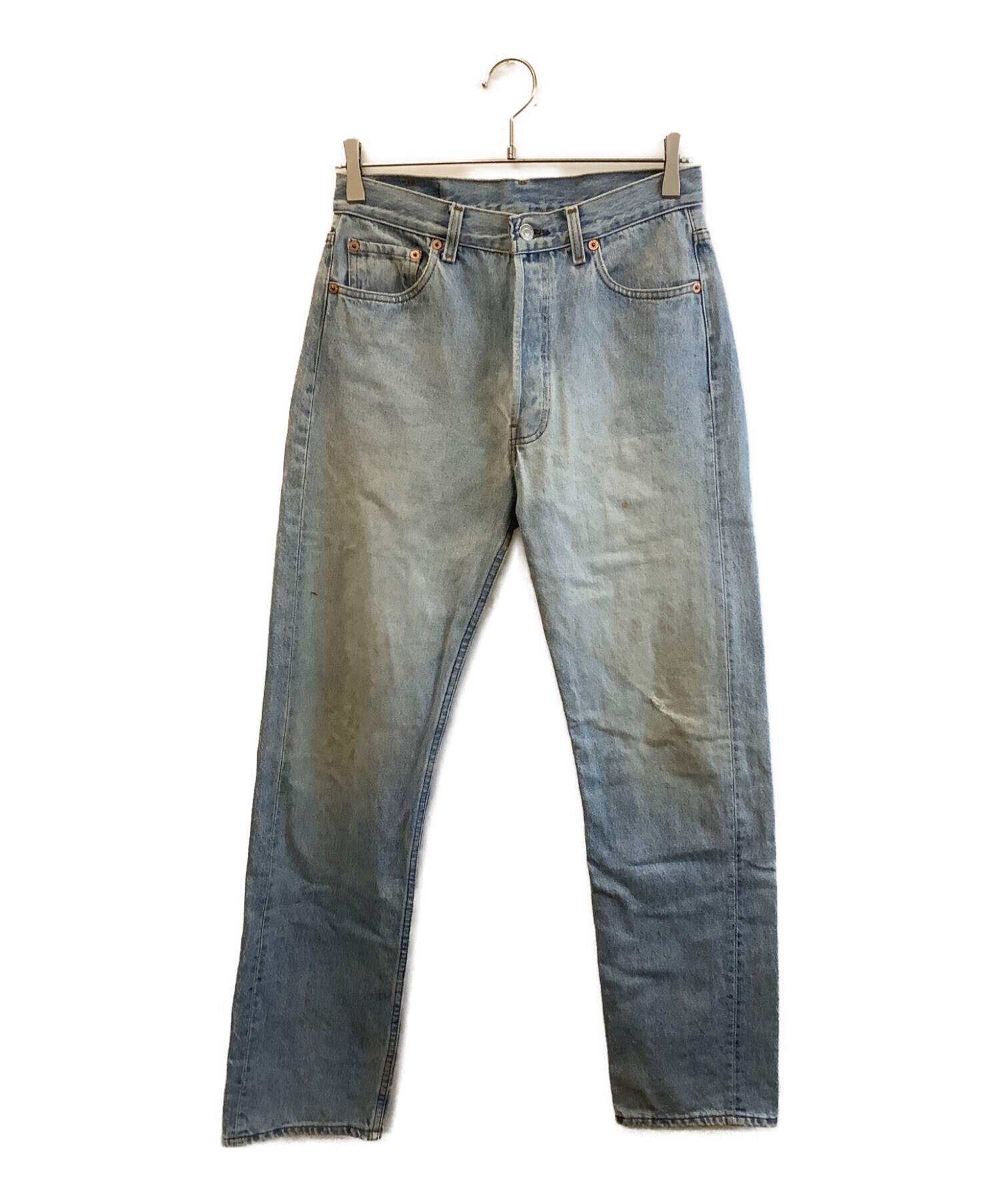 中古・古着通販】LEVI'S (リーバイス) ストレートデニムパンツ インディゴ サイズ:78.5cm (W31)｜ブランド・古着通販  トレファク公式【TREFAC FASHION】スマホサイト