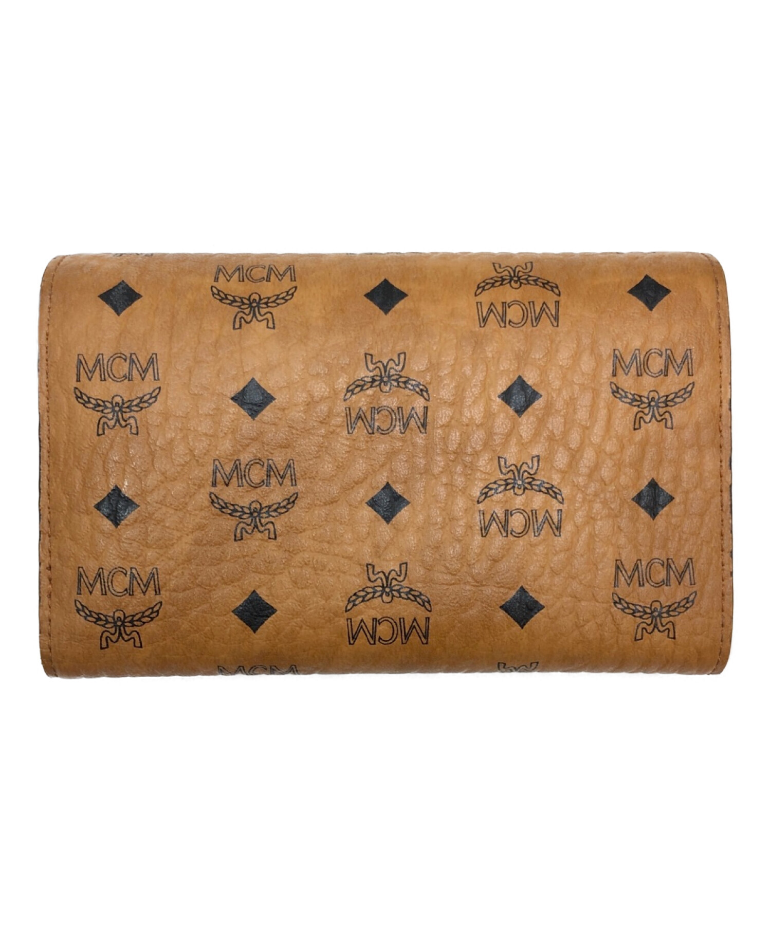 中古・古着通販】MCM (エムシーエム) 3つ折り財布 ブラウン｜ブランド ...