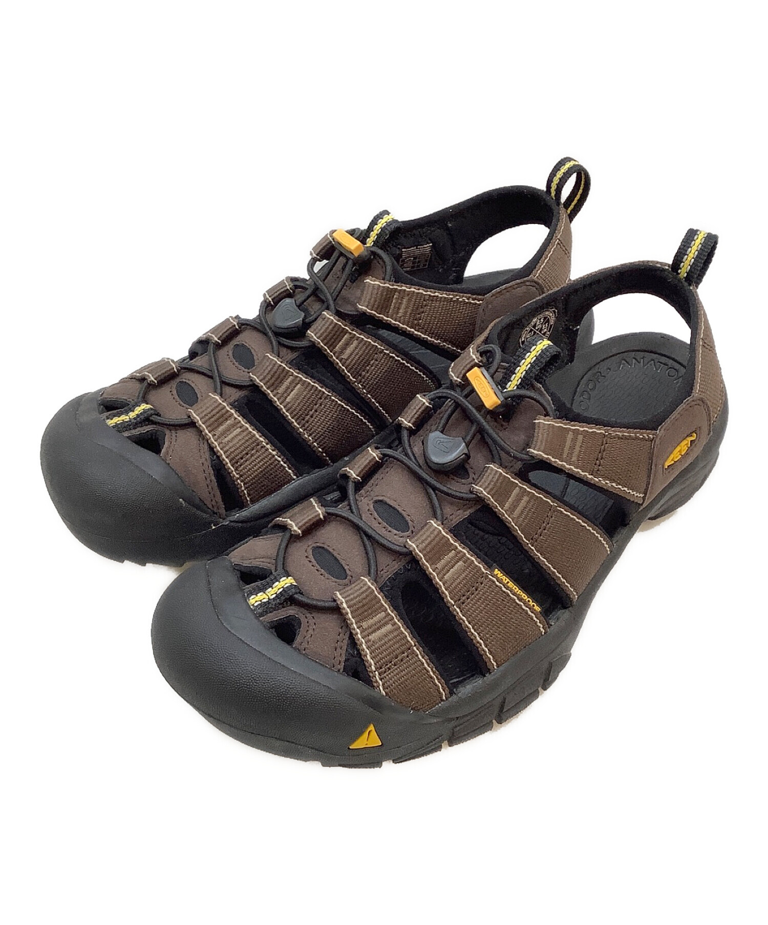 中古・古着通販】KEEN (キーン) サンダル ブラウン×ブラック サイズ