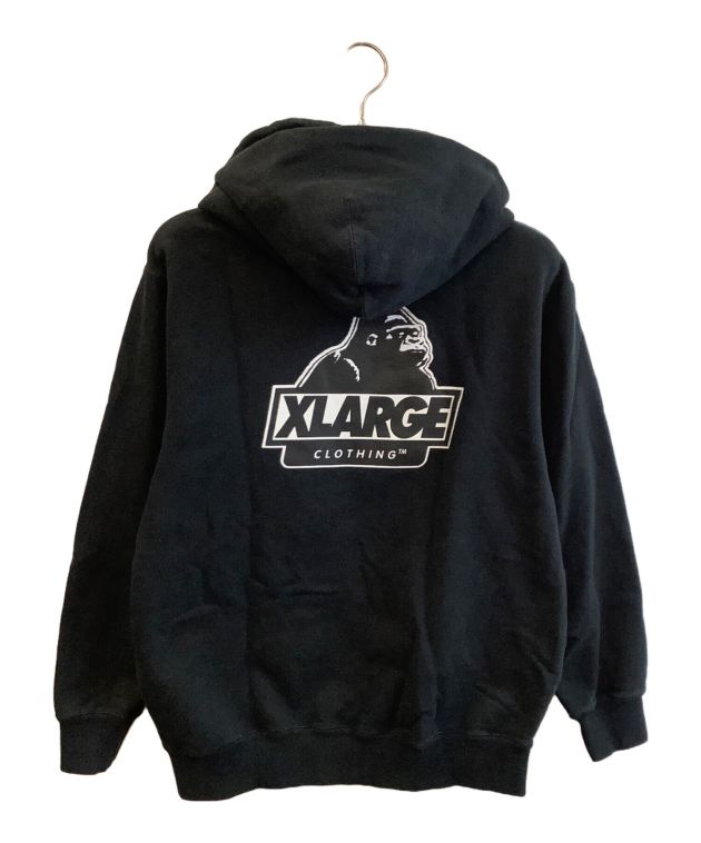 中古・古着通販】X-LARGE (エクストララージ) プルオーバーパーカー ブラック サイズ:M｜ブランド・古着通販 トレファク公式【TREFAC  FASHION】スマホサイト