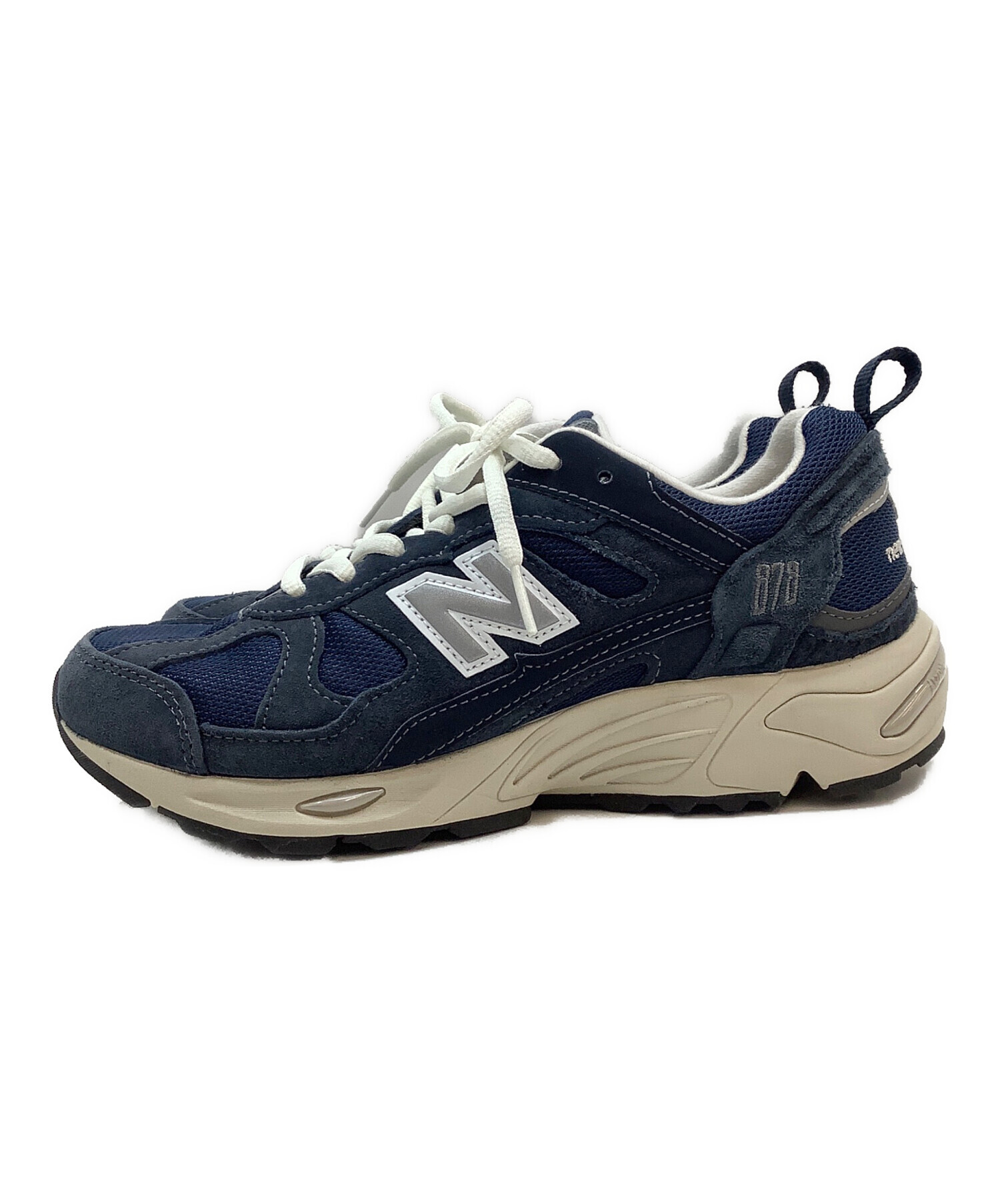 NEW BALANCE (ニューバランス) スニーカー ネイビー サイズ:23.5