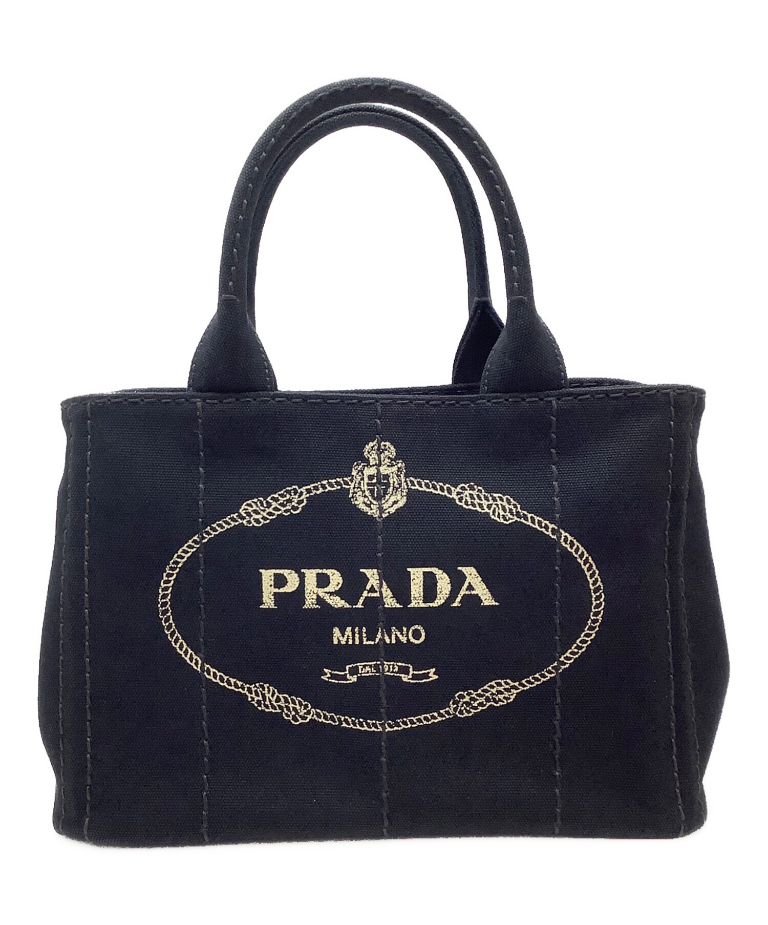 中古・古着通販】PRADA (プラダ) 2WAYトートバッグ ブラック｜ブランド・古着通販 トレファク公式【TREFAC FASHION】スマホサイト