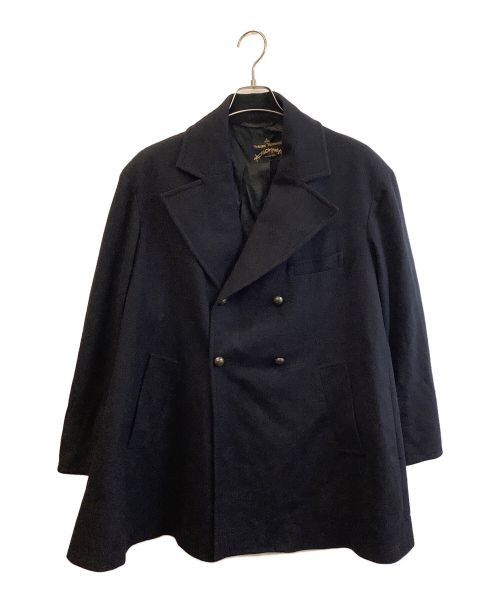 中古・古着通販】Vivienne Westwood ANGLOMANIA (ヴィヴィアンウエストウッドアングロマニア) Pコート ネイビー  サイズ:46｜ブランド・古着通販 トレファク公式【TREFAC FASHION】スマホサイト