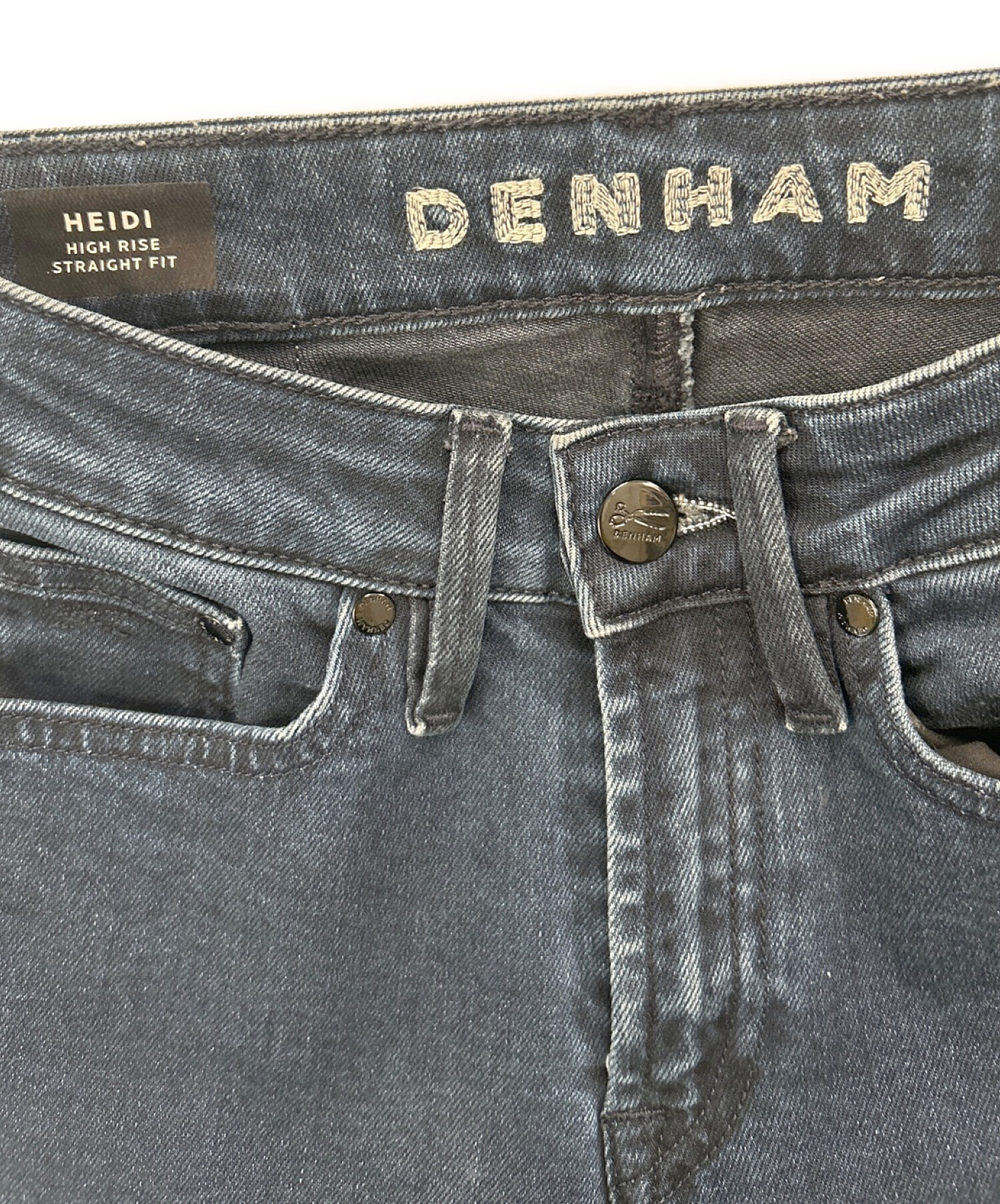 中古・古着通販】Denham (デンハム) ストレートデニムパンツ