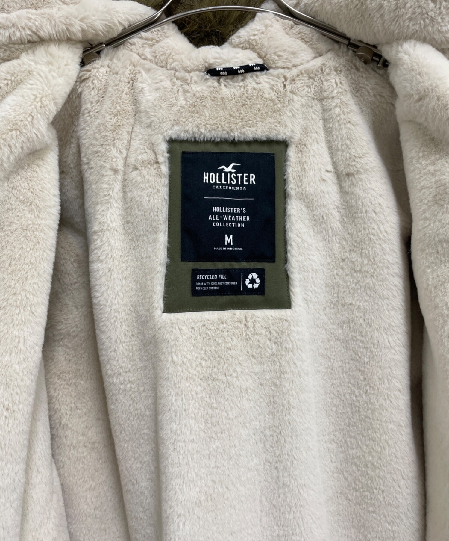 HOLLISTER】ホリスター☆FLEECE-LINED JACKETサイズM-