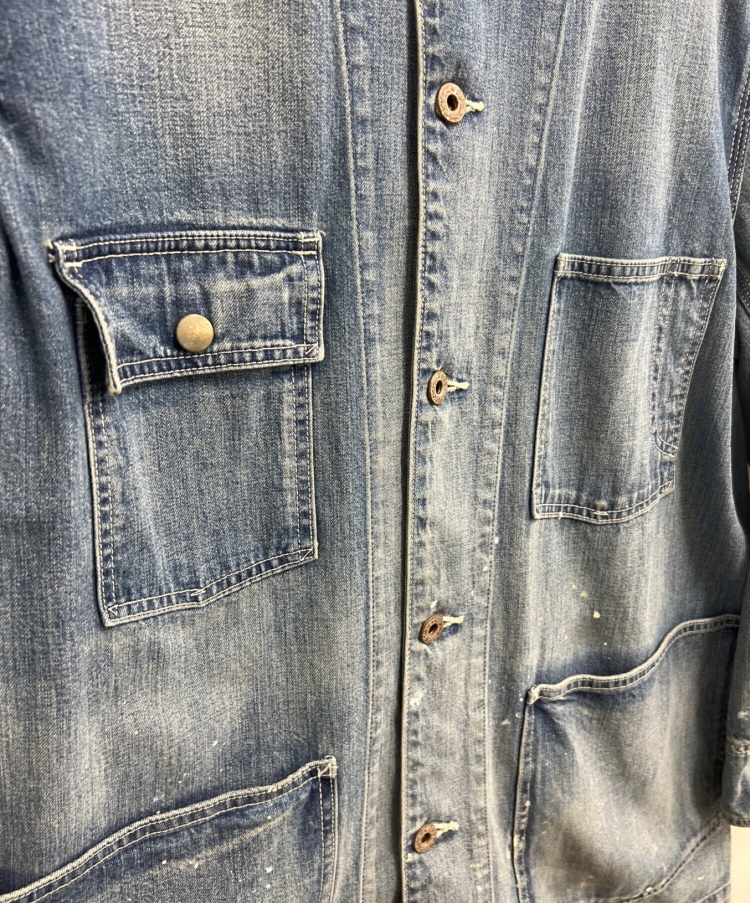 RON HERMAN DENIM (ロンハーマンデニム) Covered Jacket サイズ:S