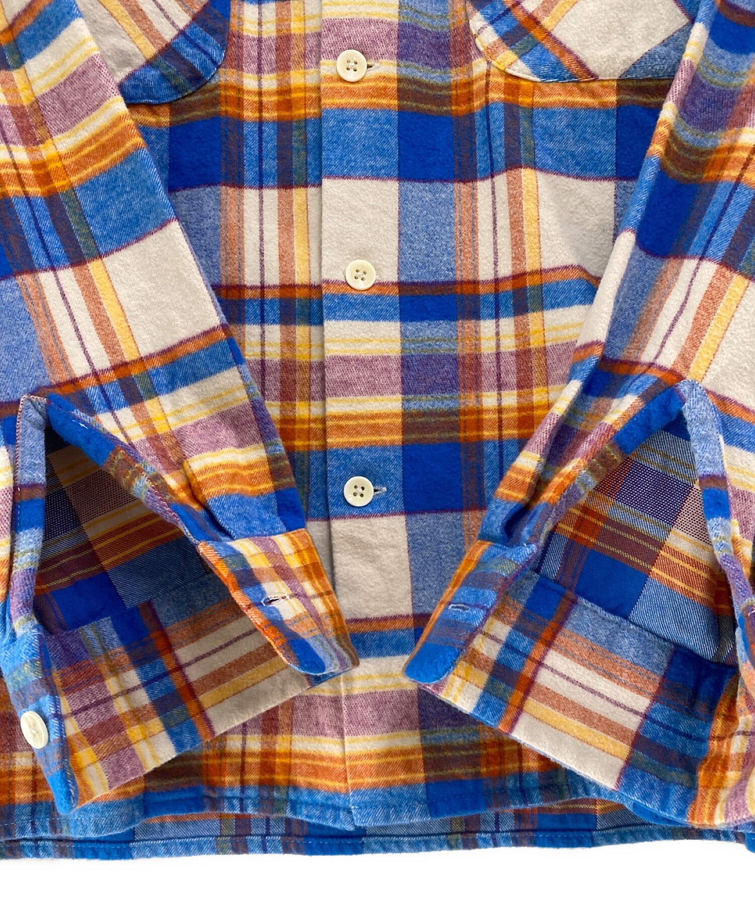 中古・古着通販】PENDLETON (ペンドルトン) ネルシャツ ブルー