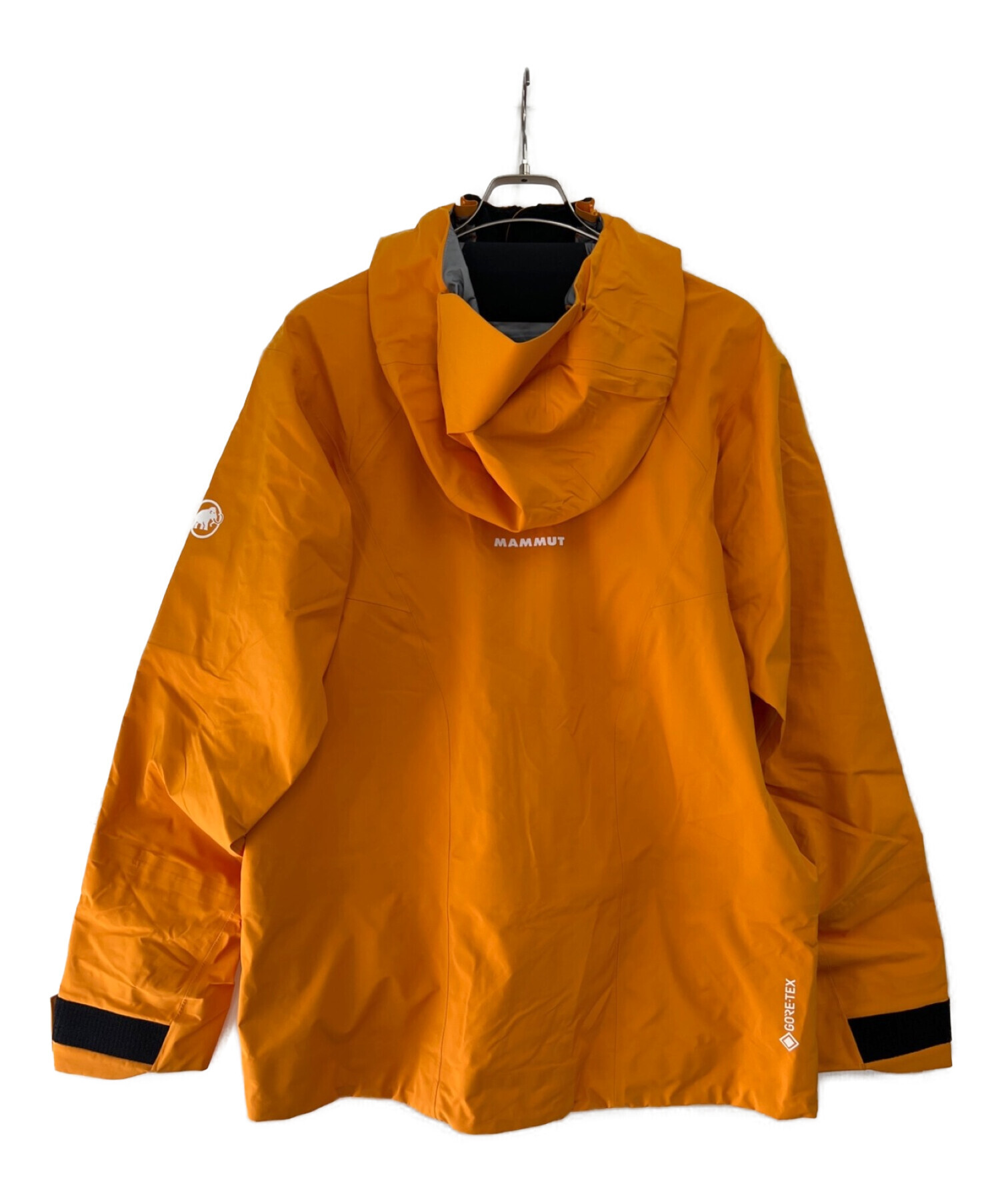 MAMMUT (マムート) ハードシェルフードジャケット オレンジ サイズ:ASIA L 未使用品