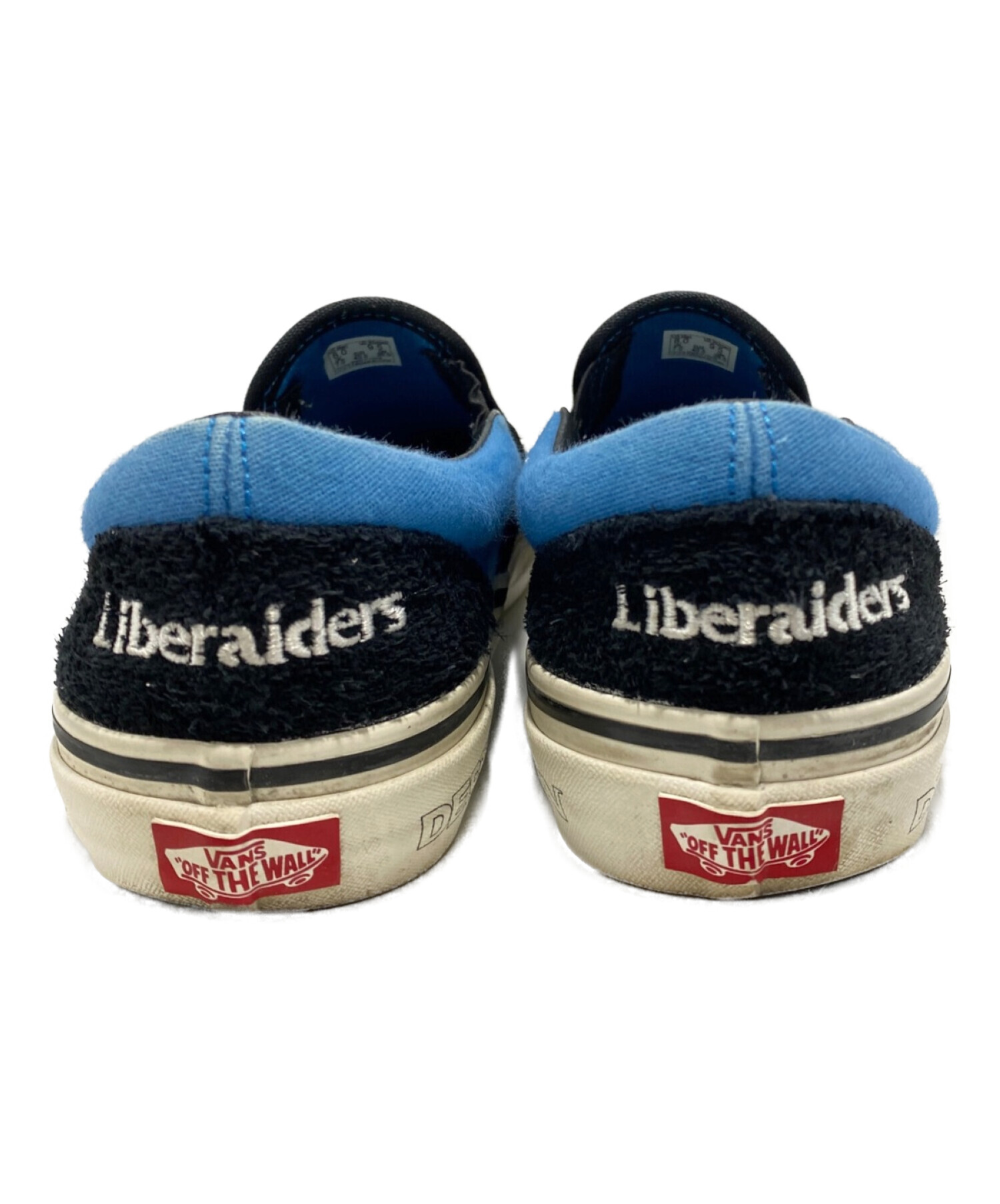 中古・古着通販】VANS (ヴァンズ) Liberaiders (リベレイダーズ) スリッポン ブラック サイズ:26｜ブランド・古着通販  トレファク公式【TREFAC FASHION】スマホサイト