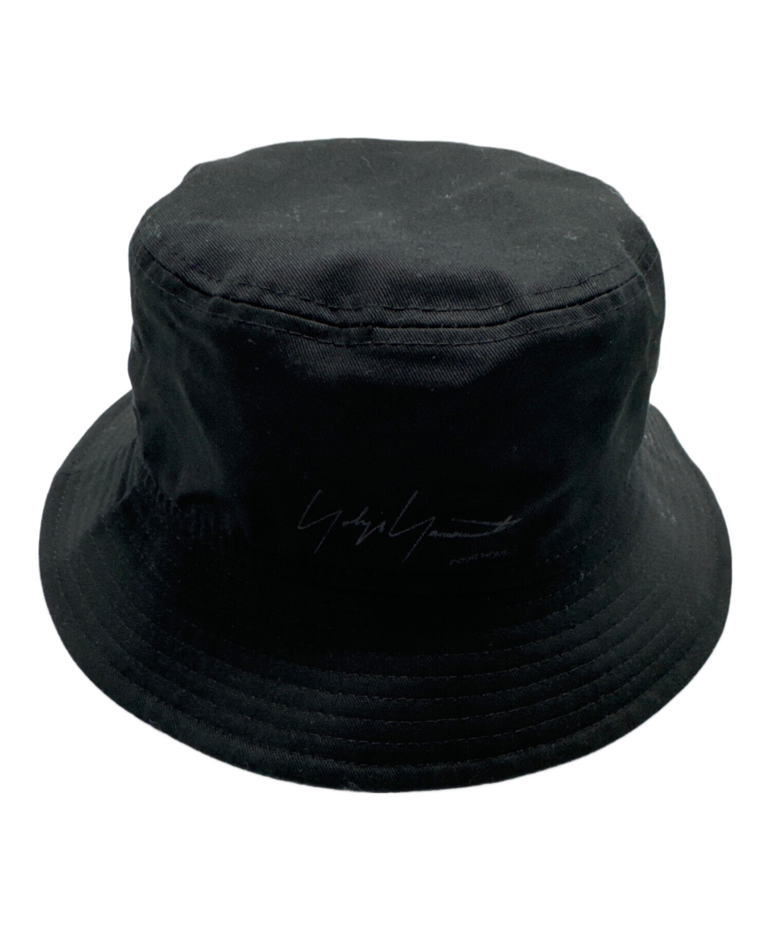 YOHJI YAMAMOTO pour HOMME×NEW ERA (ヨウジヤマモトプールオム x ニューエラ) バケットハット サイズ:SM 未使用品