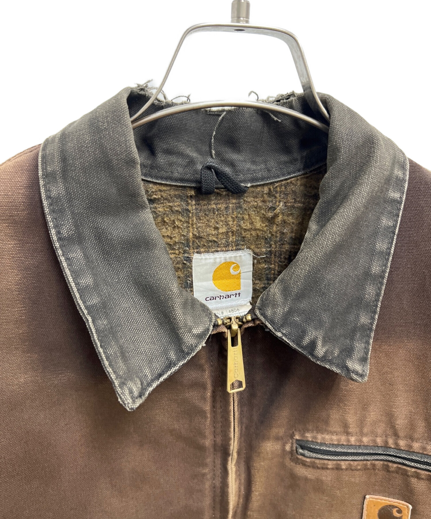 CarHartt (カーハート) デトロイトジャケット ブラウン サイズ:-