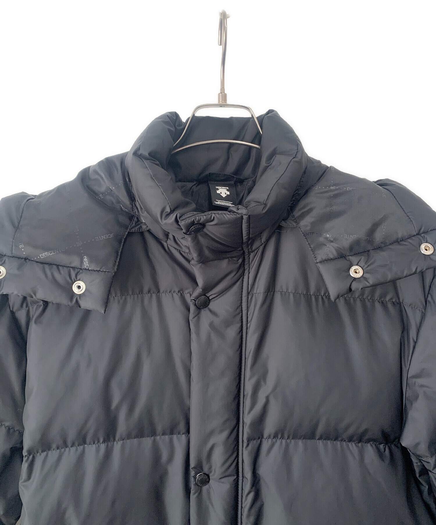 中古・古着通販】DESCENTE (デサント) ロングダウンコート ブラック