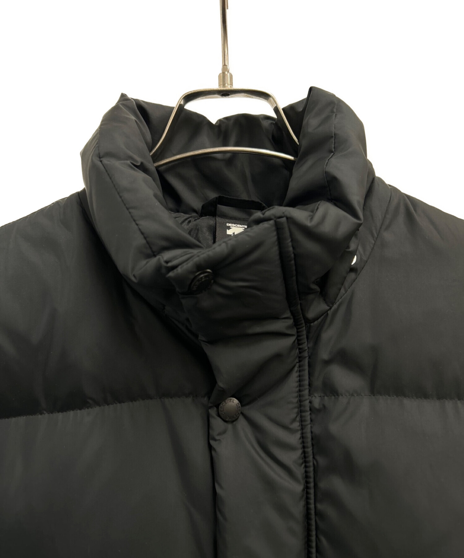 中古・古着通販】DESCENTE (デサント) ロングダウンコート ブラック