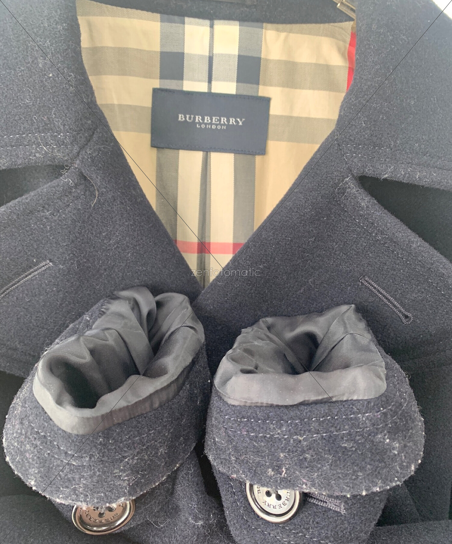 中古・古着通販】BURBERRY LONDON (バーバリー ロンドン) Pコート