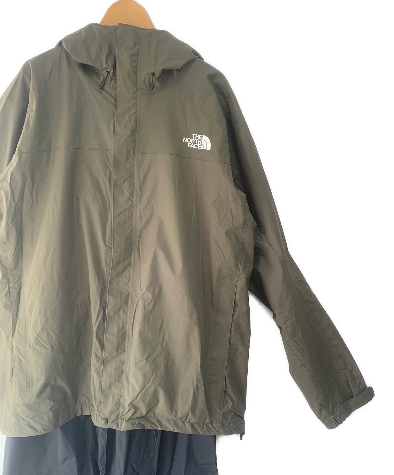 中古・古着通販】THE NORTH FACE (ザ ノース フェイス) ハイベントレインテックスセットアップ オリーブ  サイズ:XXL｜ブランド・古着通販 トレファク公式【TREFAC FASHION】スマホサイト