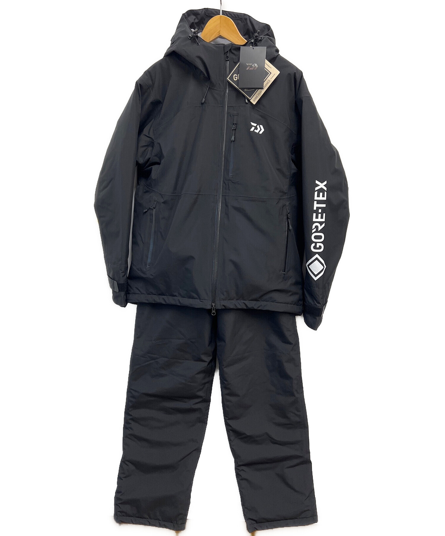 DAIWA (ダイワ) ゴアテックスプロダクトウィンタースーツ ブラック サイズ:M 未使用品