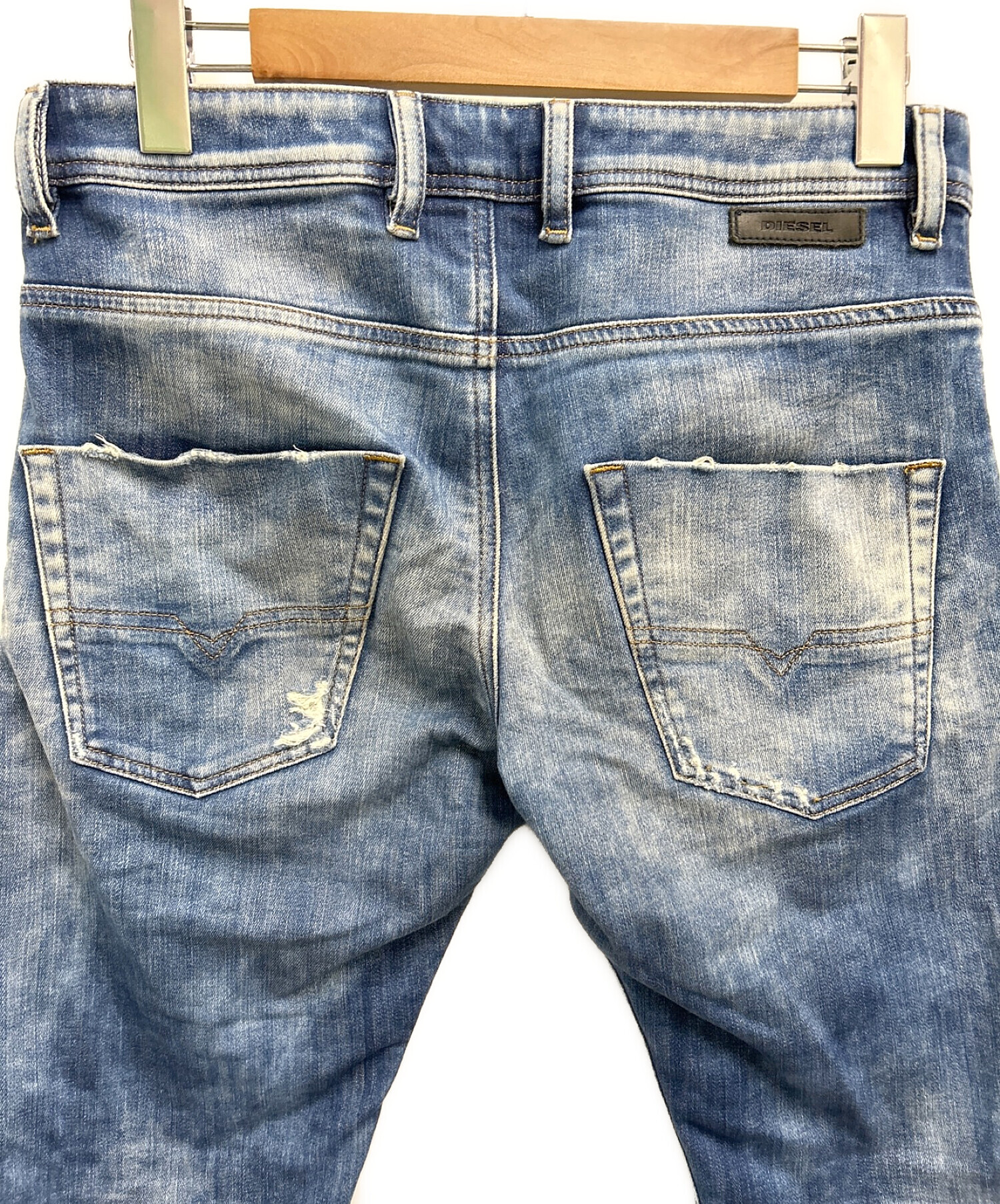 中古・古着通販】DIESEL (ディーゼル) デニムパンツ ブルー サイズ:W28