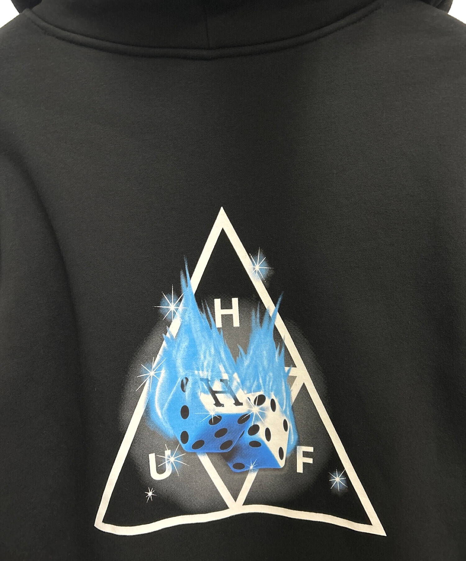 HUF (ハフ) パーカー ブラック サイズ:XL