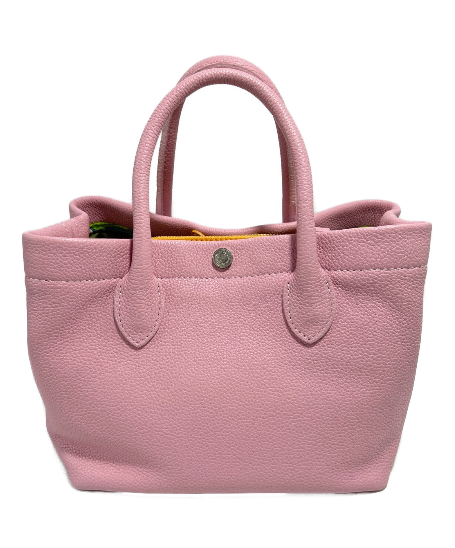 バッグ袋あり！ADMJトートバッグ　ハンドバッグ　ピンク　水色