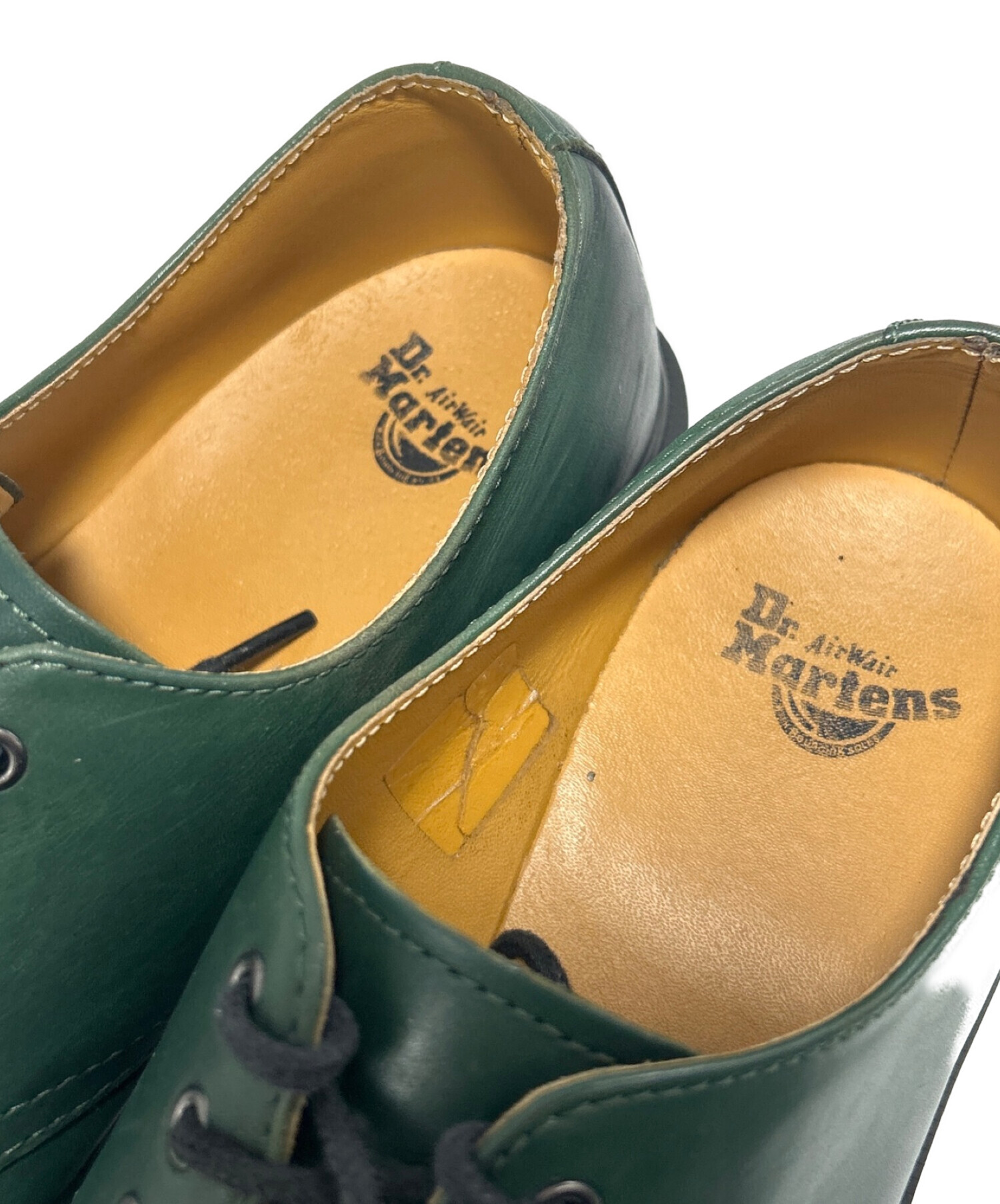 中古・古着通販】Dr.Martens (ドクターマーチン) 3ホールシューズ グリーン サイズ:UK4｜ブランド・古着通販  トレファク公式【TREFAC FASHION】スマホサイト