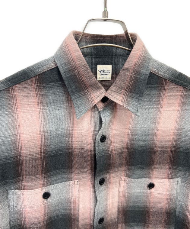 中古・古着通販】Ron Herman (ロンハーマン) Brushed Plaid SHIRT L/S ...