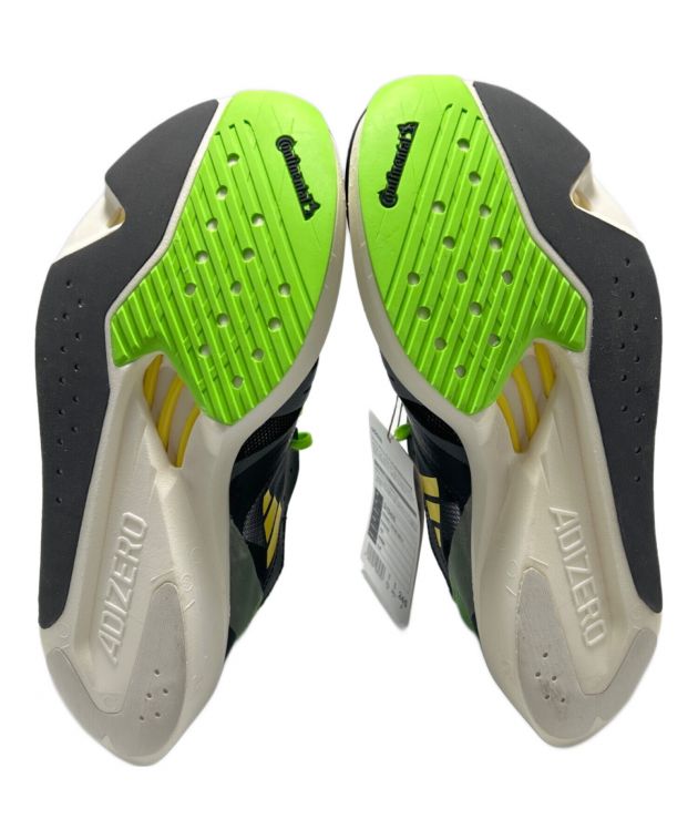 adidas (アディダス) ランニングシューズ 黄緑 サイズ:24.5 未使用品
