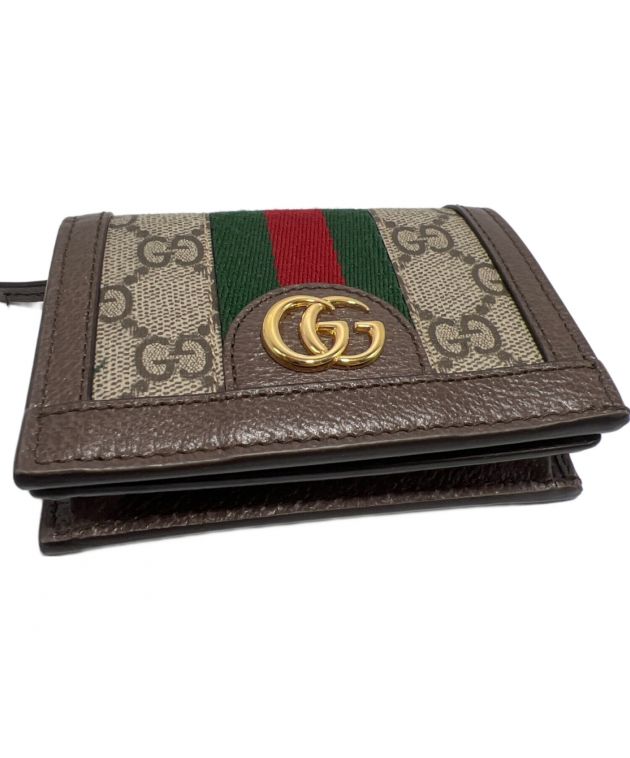 中古・古着通販】GUCCI (グッチ) オフィディア GGカードケース 