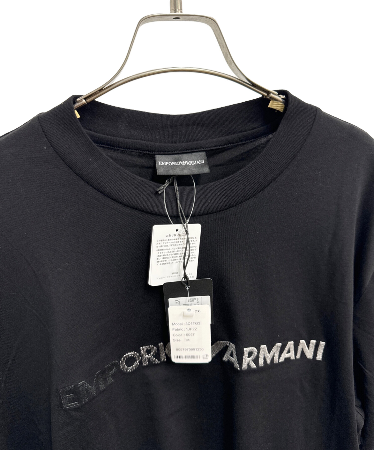 値下げ】EMPORIO ARMANI エンポリオアルマーニＴシャツ（Ｍサイズ） 堅い