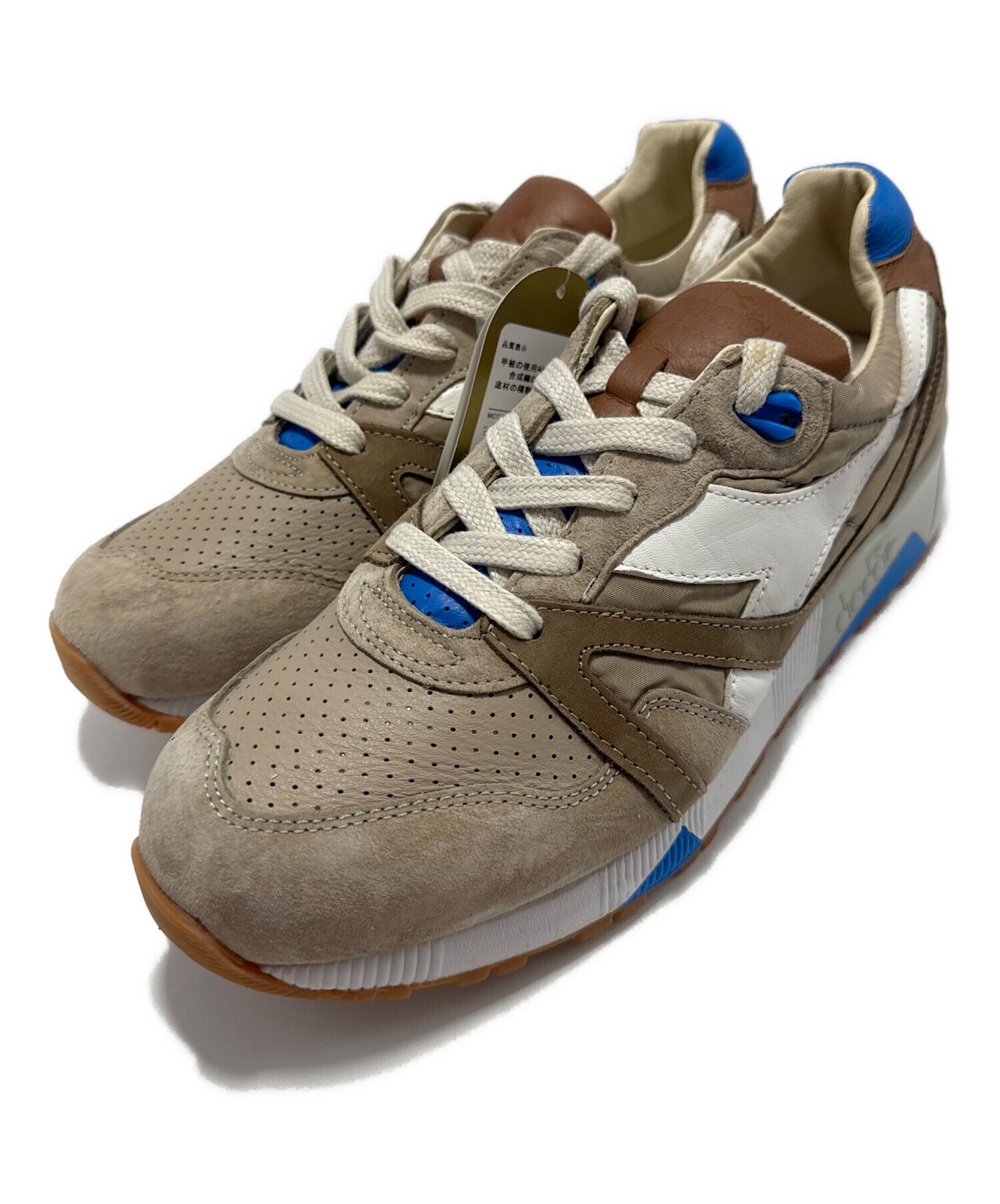 中古・古着通販】DIADORA HERITAGE (ディアドラ ヘリテージ) スニーカー ベージュ×ブルー サイズ:27｜ブランド・古着通販  トレファク公式【TREFAC FASHION】スマホサイト