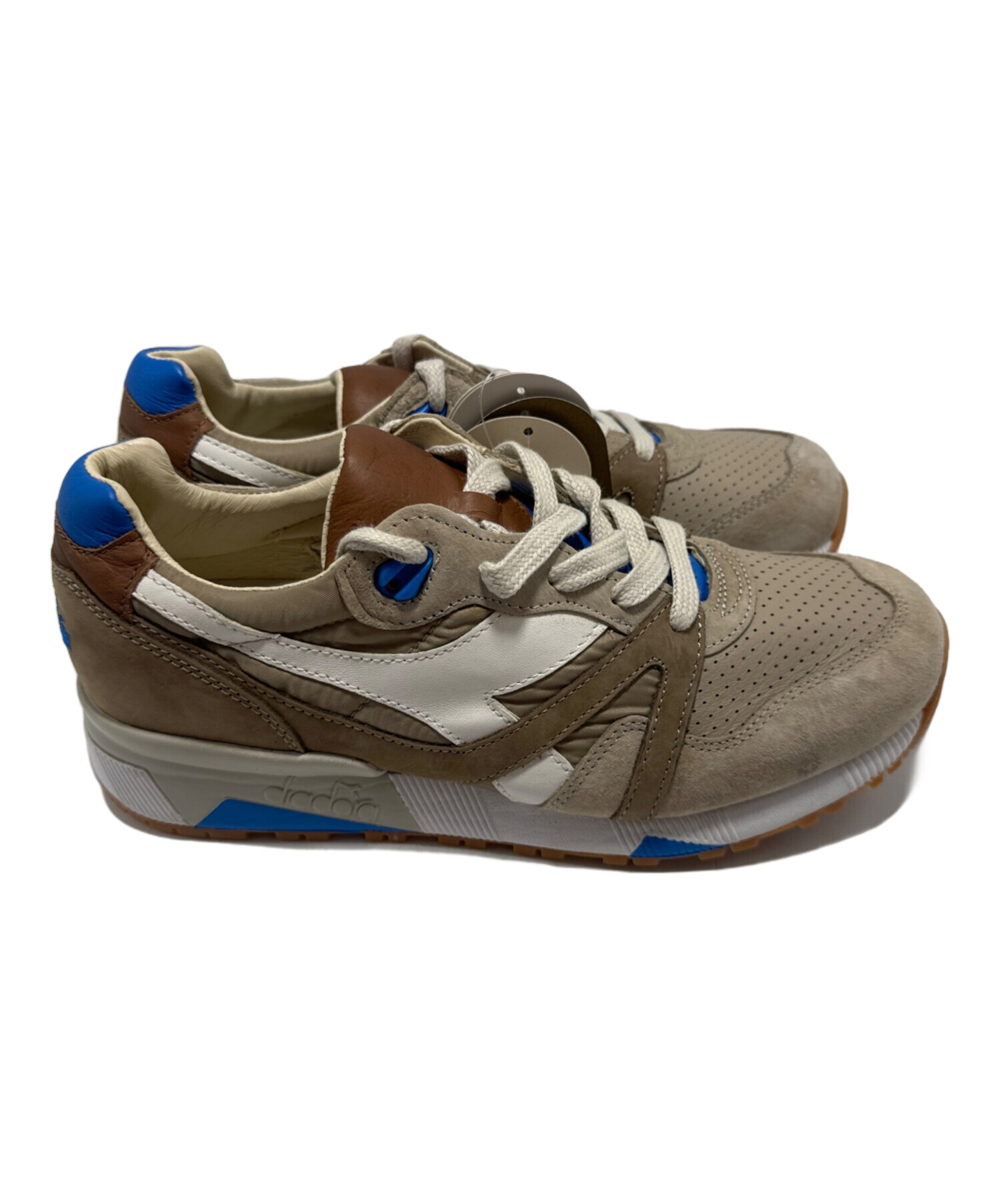 中古・古着通販】DIADORA HERITAGE (ディアドラ ヘリテージ) スニーカー ベージュ×ブルー サイズ:27｜ブランド・古着通販  トレファク公式【TREFAC FASHION】スマホサイト