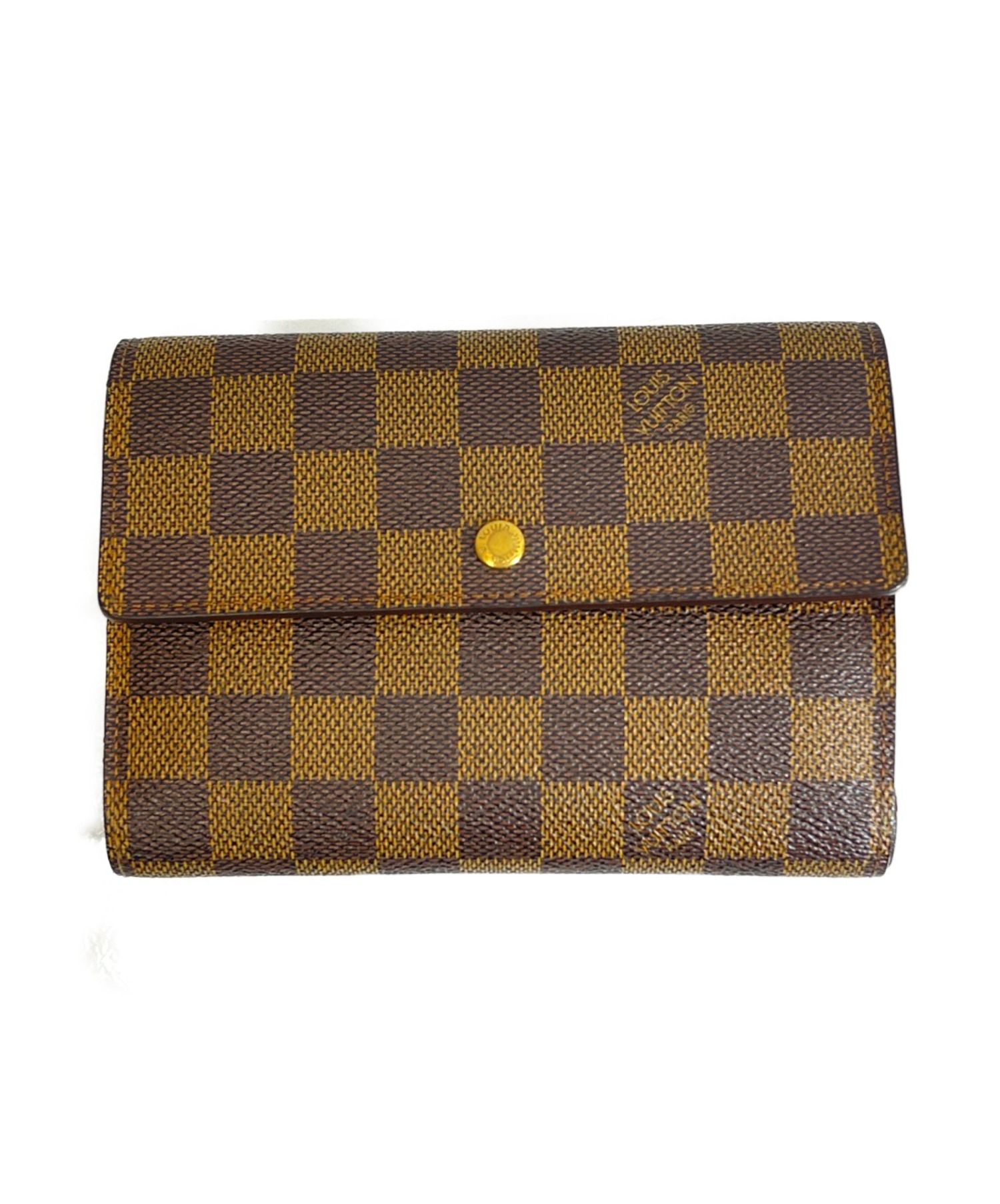 中古・古着通販】LOUIS VUITTON (ルイ ヴィトン) 3つ折り財布 ダミエ N61202 SP0014｜ブランド・古着通販  トレファク公式【TREFAC FASHION】スマホサイト