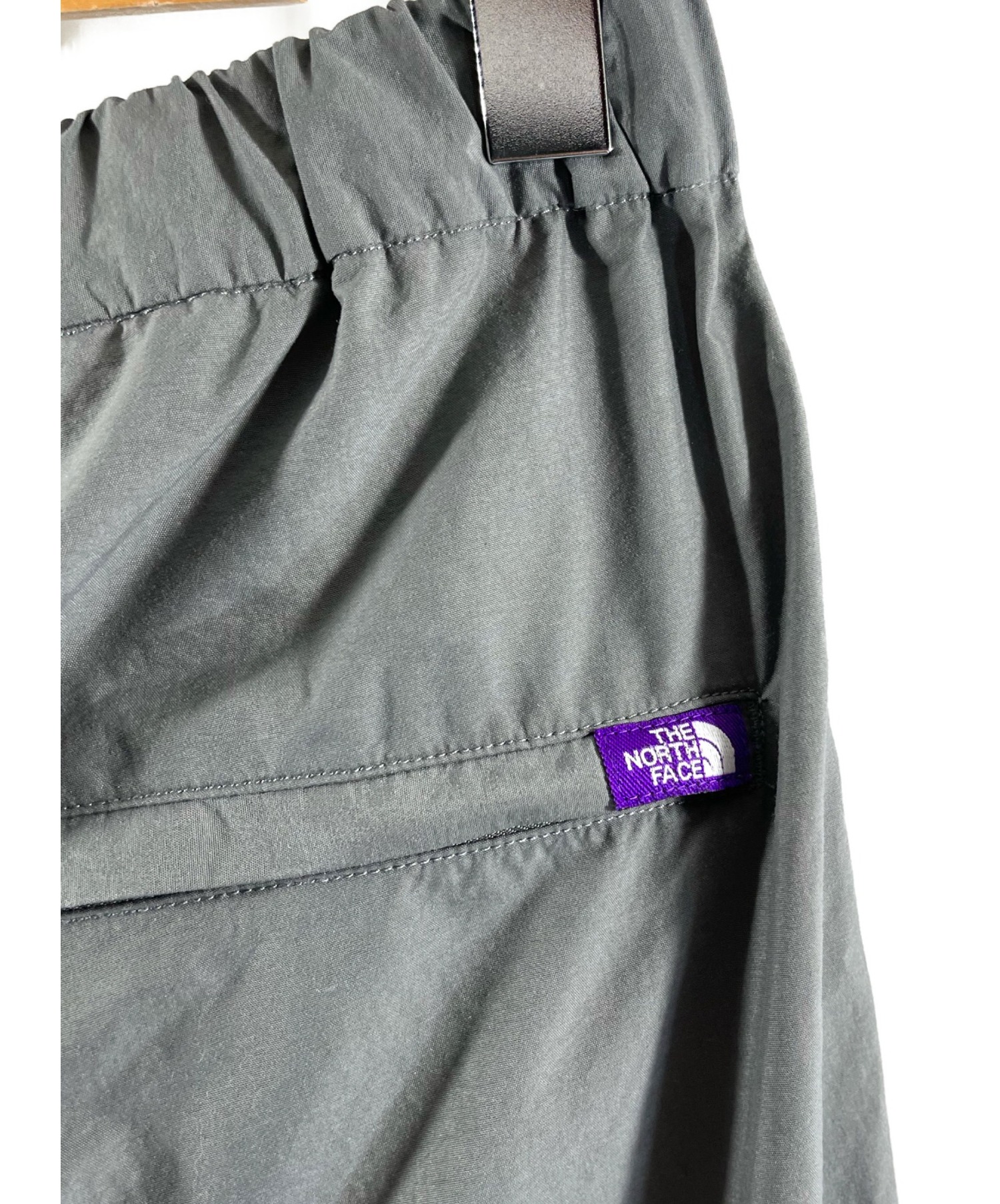 THE NORTHFACE PURPLELABEL (ザノースフェイスパープルレーベル) ラップキュロットパンツ グレー サイズ:M 無地