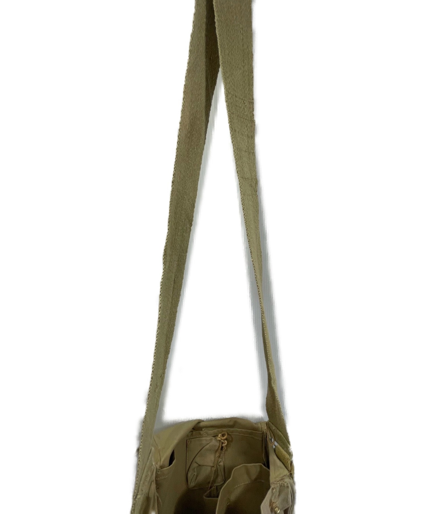 40s　British Army　Bag (ブリティッシュアーミー) ショルダーバッグ ベージュ