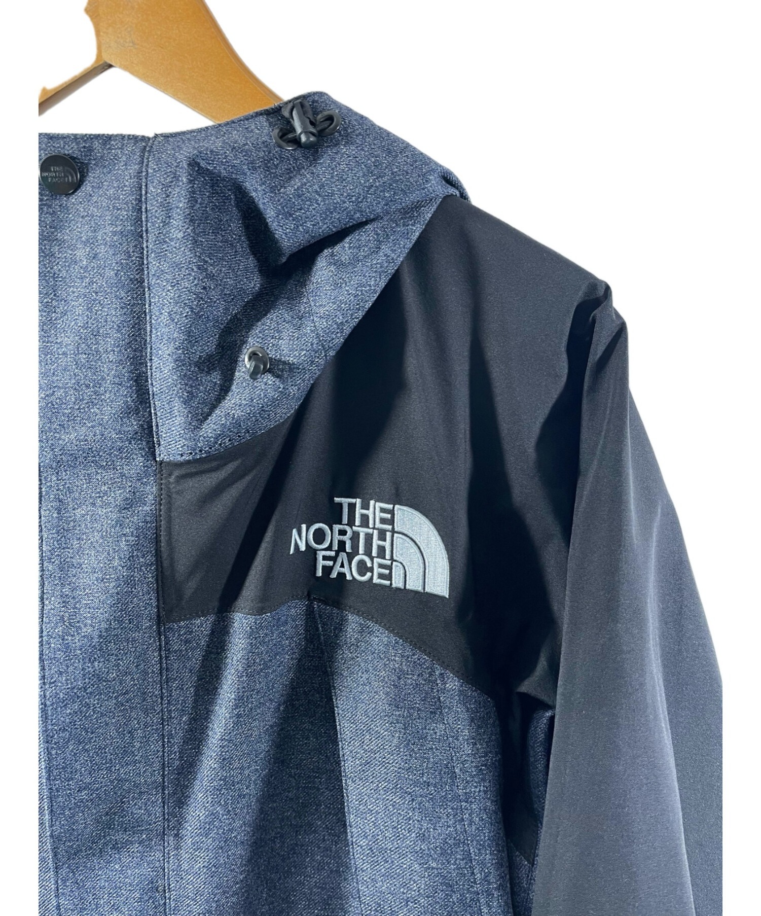 THE NORTH FACE (ザ ノース フェイス) ノベルティマウンテンジャケット ネイビー×ブラック サイズ:L