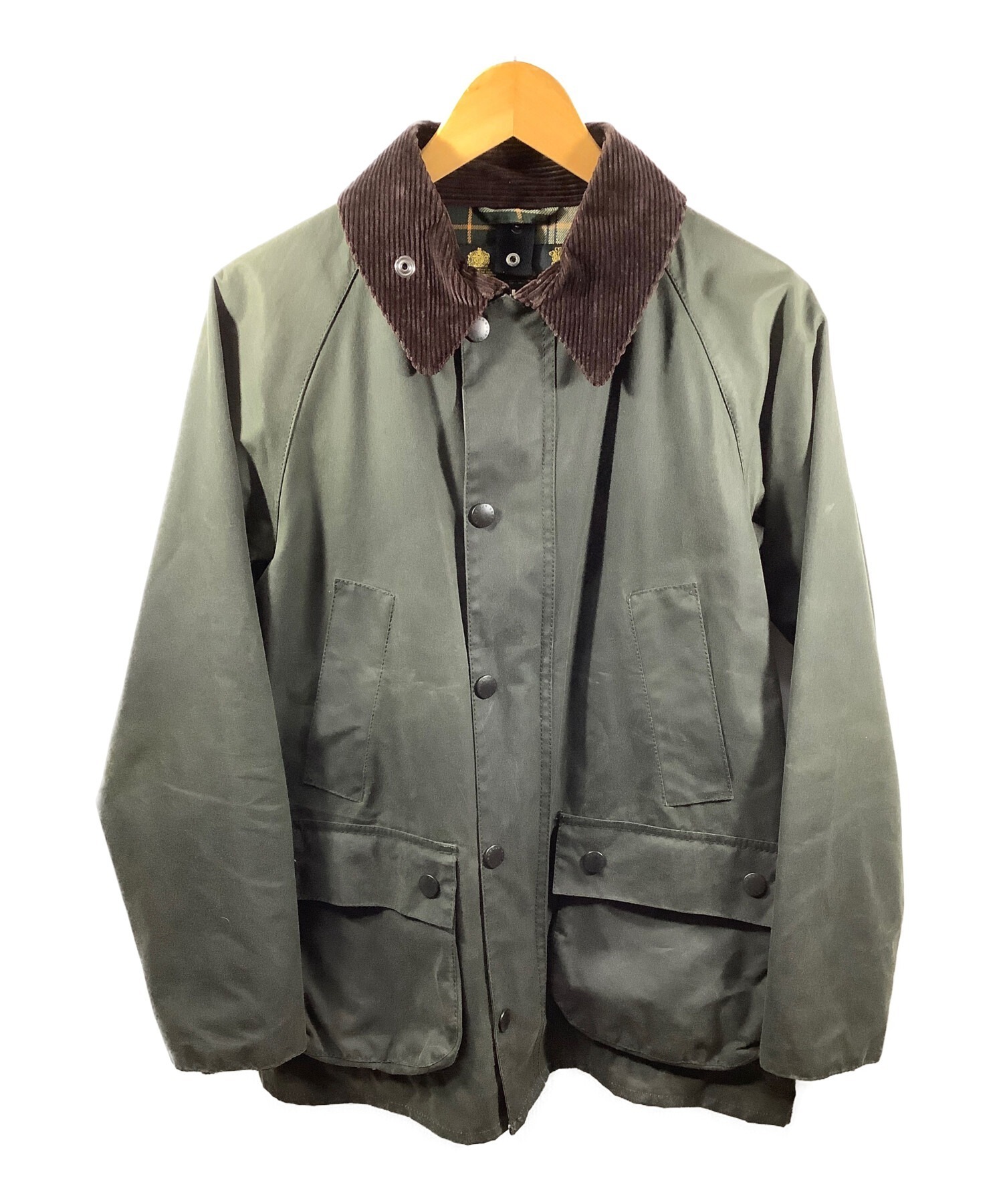 Barbour (バブアー) オイルドジャケット グリーン サイズ:36