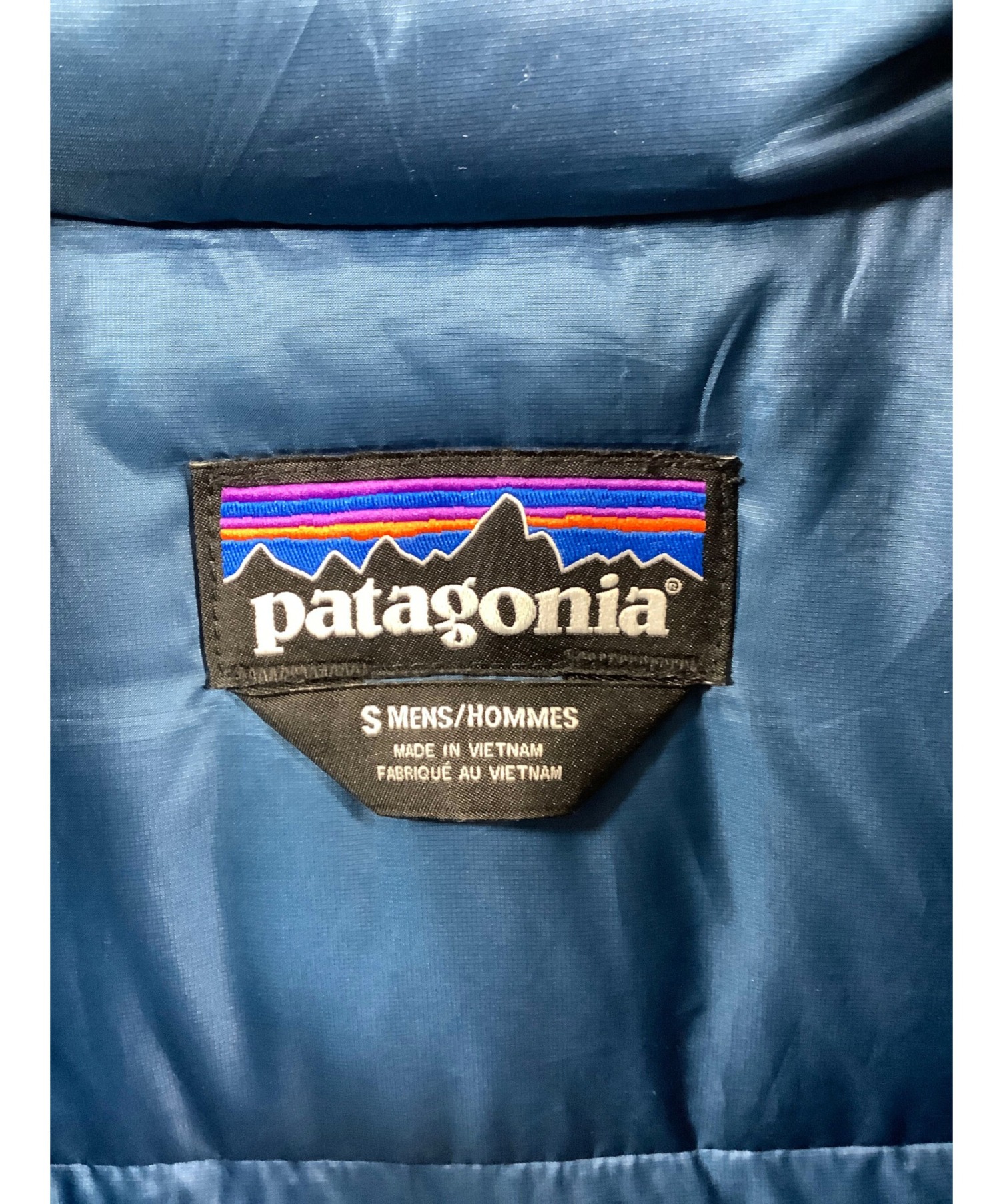 Patagonia (パタゴニア) ウインドスウィープダウンフーディー ネイビー サイズ:S