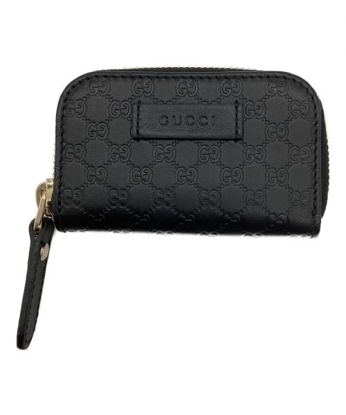 中古・古着通販】GUCCI (グッチ) コインケース ブラック×ゴールド