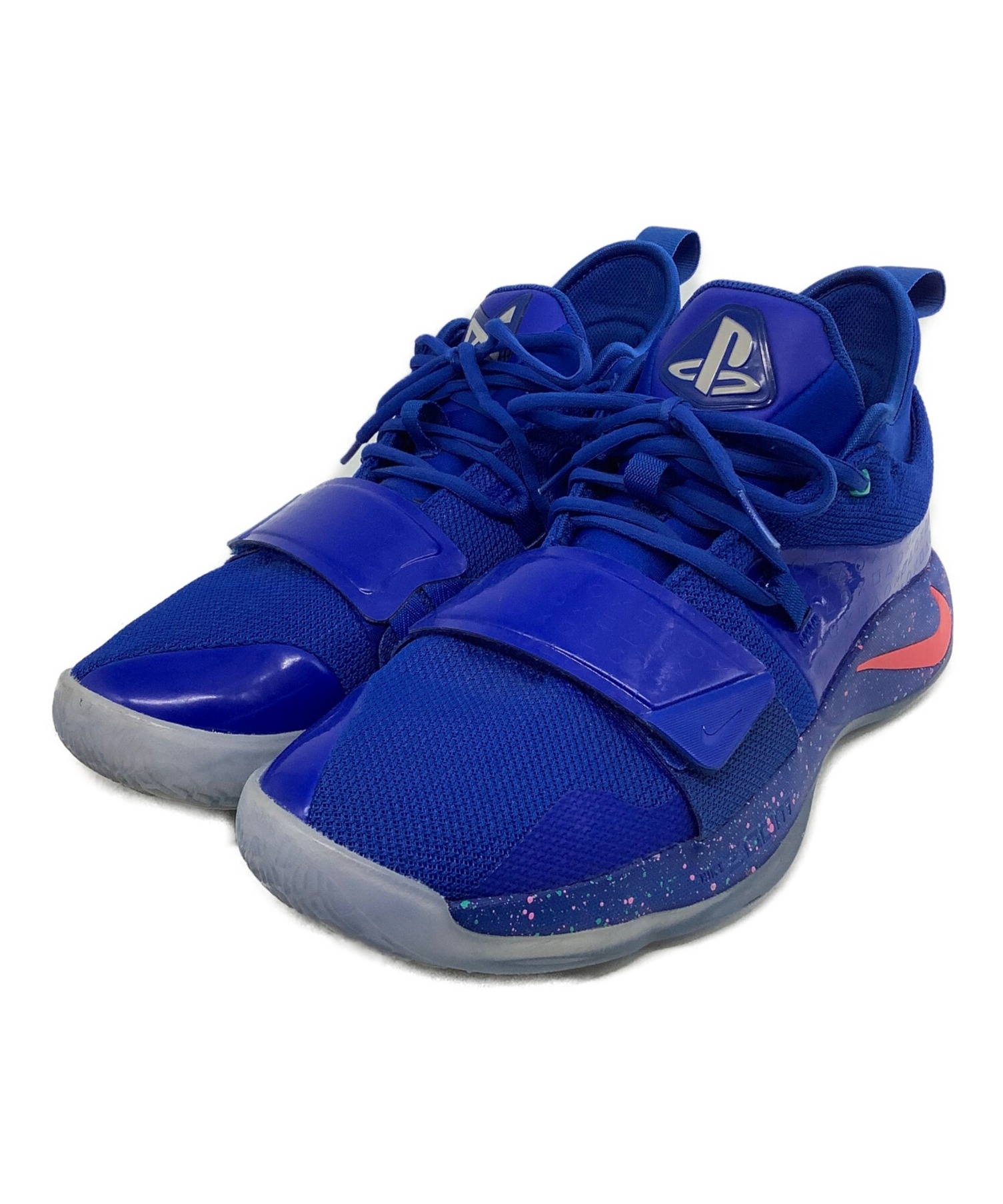 PLAYSTATION × NIKE (プレイステーション × ナイキ) PG 2.5 ブルー/マルチカラー ブルー サイズ:28.5