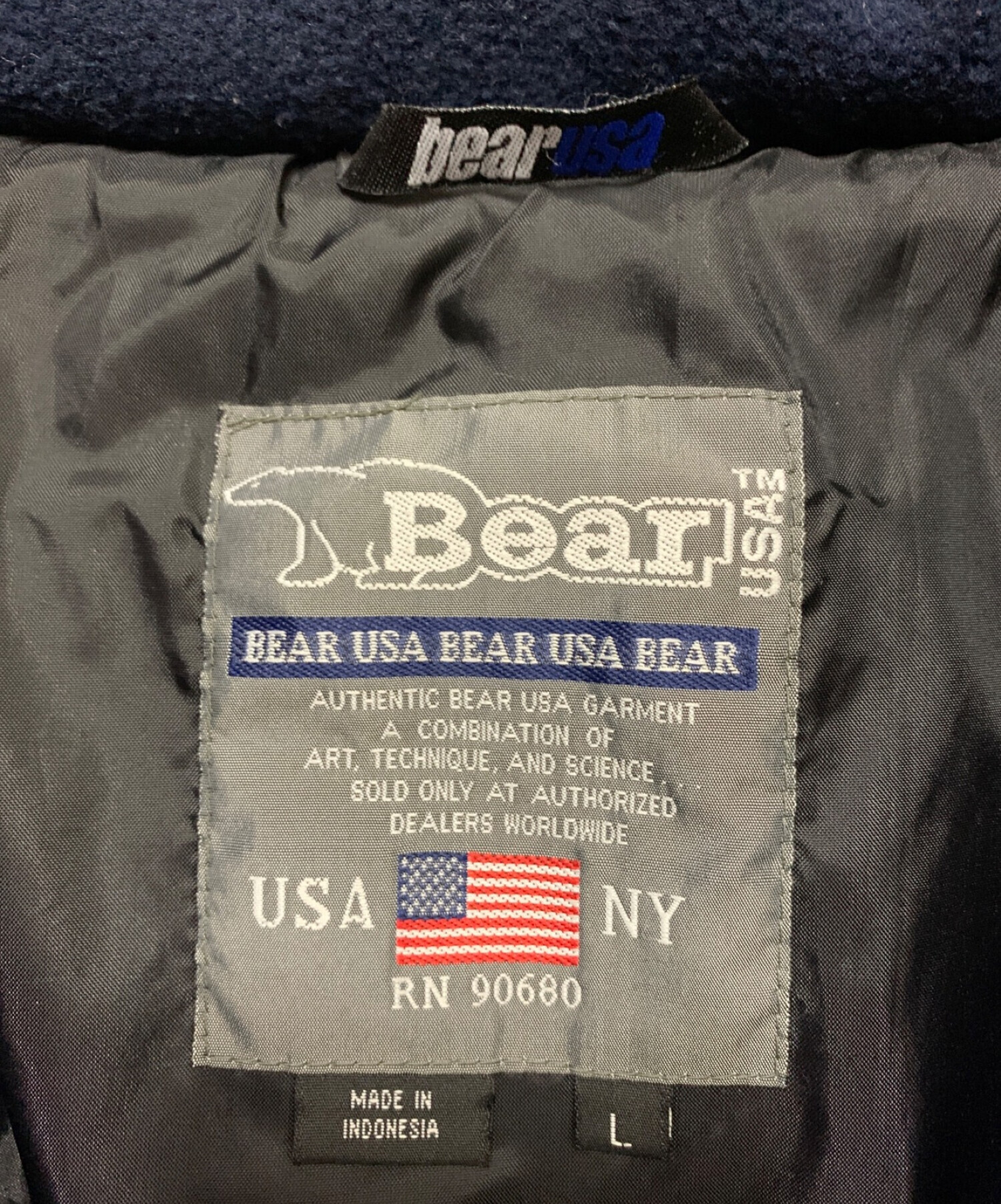 Bear USA (ベア ユーエスエー) ダウンジャケット グリーン サイズ:L