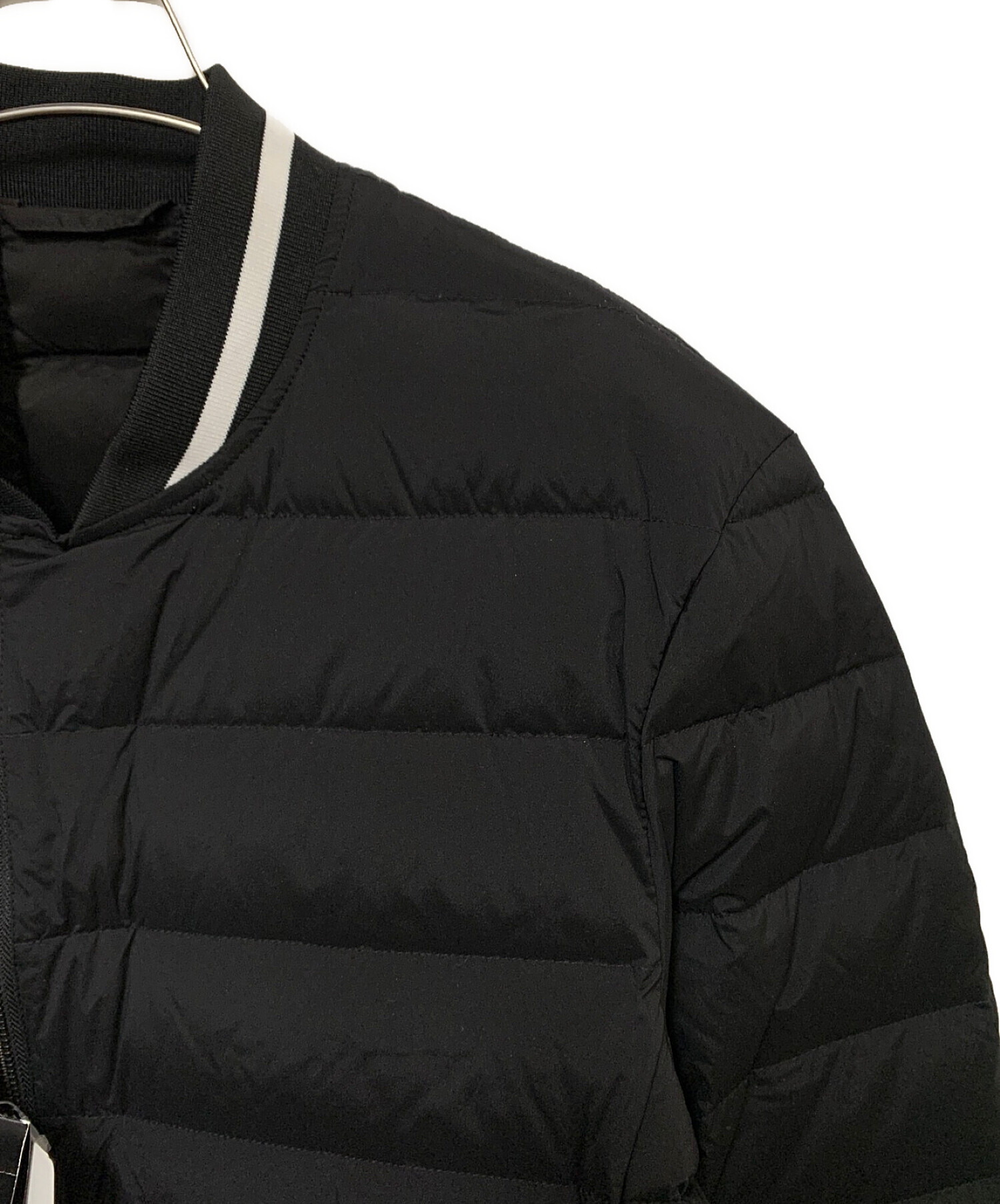 EMPORIO ARMANI (エンポリオアルマーニ) ダウンジャケット ブラック サイズ:L 未使用品
