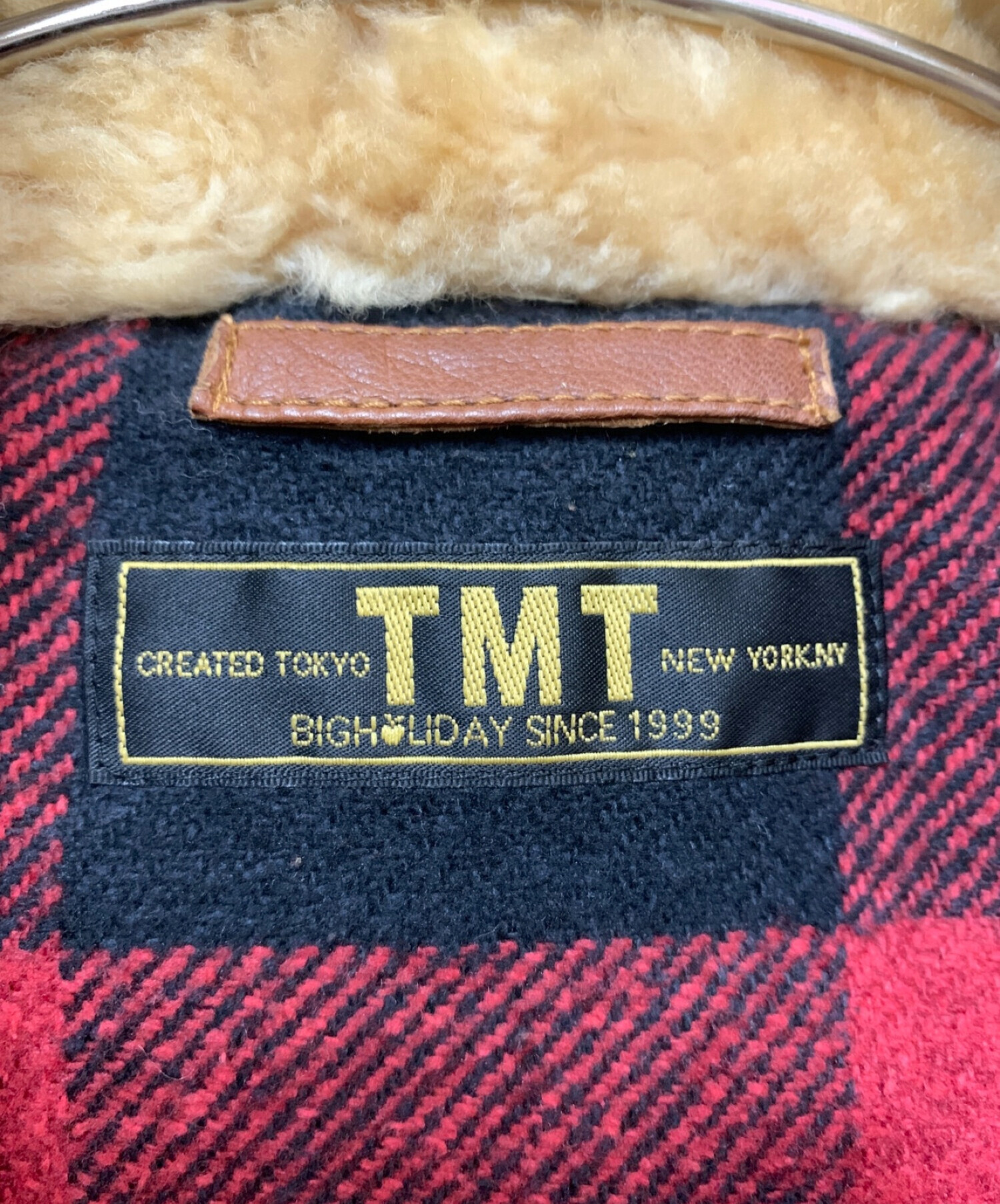 中古・古着通販】TMT (ティーエムティー) ゴートレザー ダウンベスト