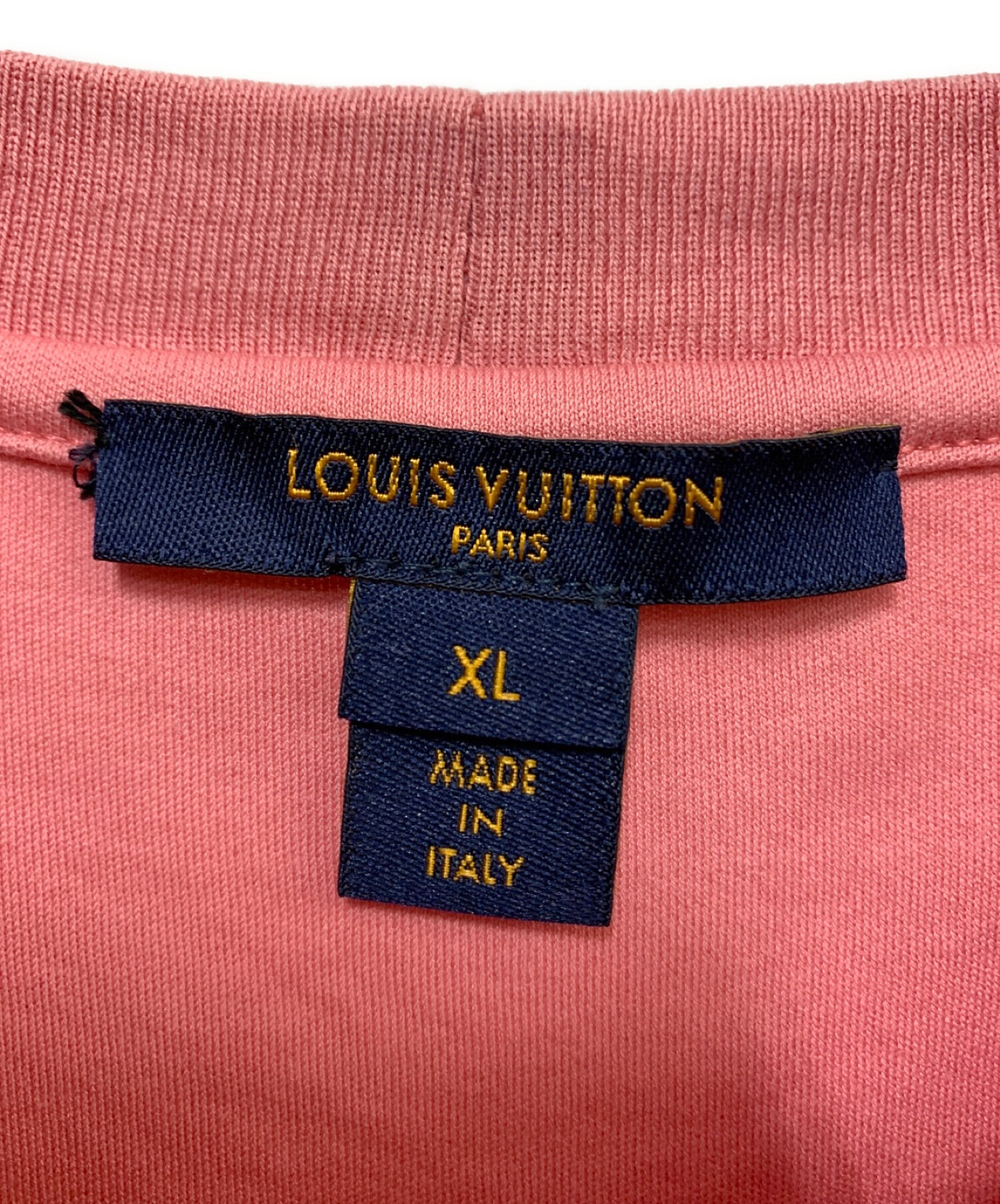 【廃盤品】ルイヴィトン Louis Vuitton ロゴTシャツ オレンジ XL