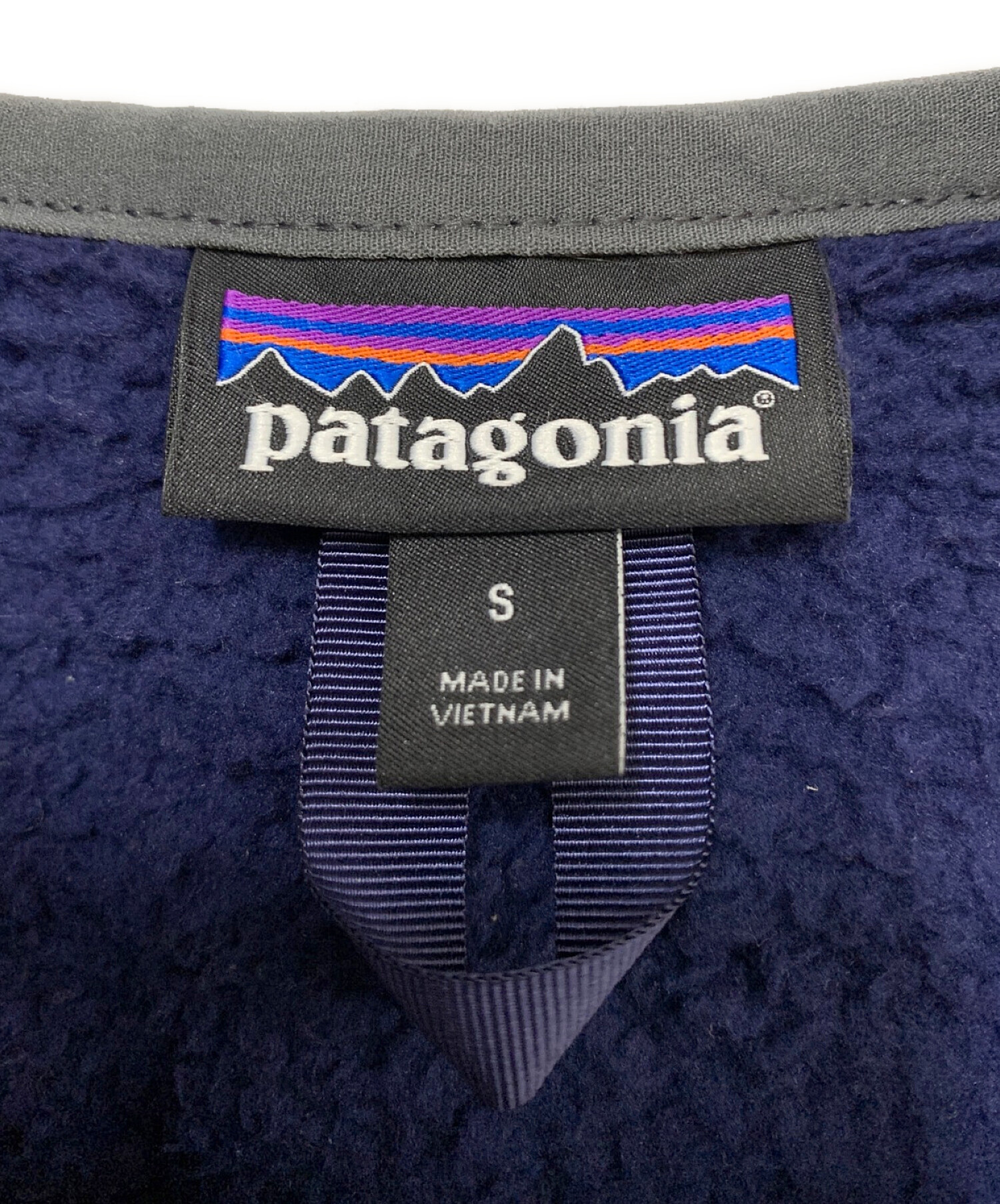 Patagonia (パタゴニア) ロスガトスクルーネックフリースジャケット ネイビー サイズ:S