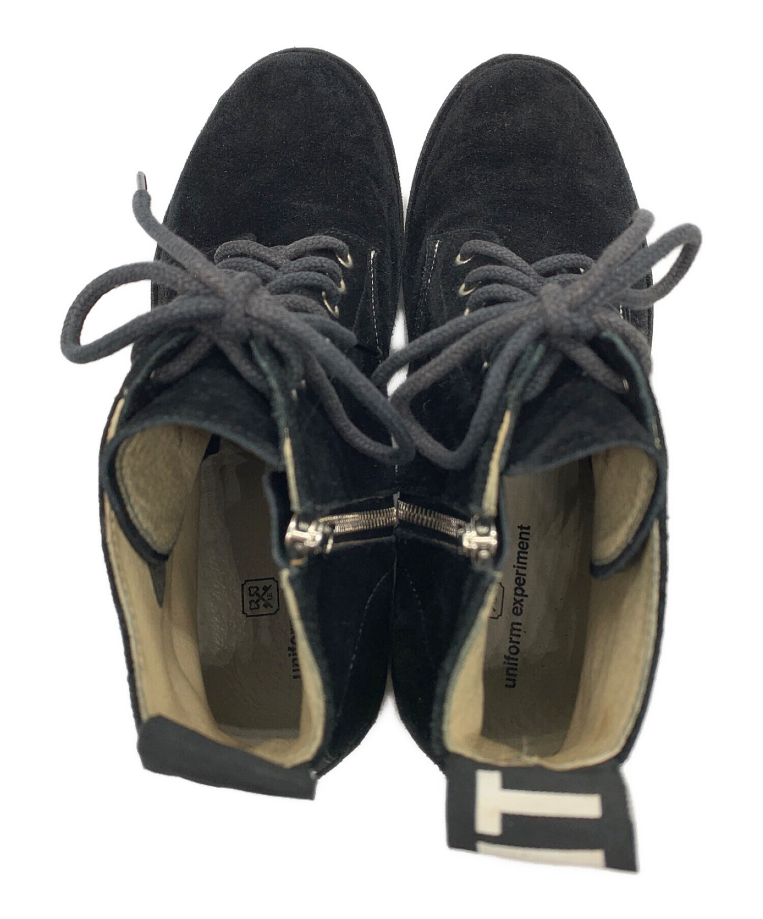 uniform experiment (ユニフォームエクスペリメント) ブーツ ブラック サイズ:27cm