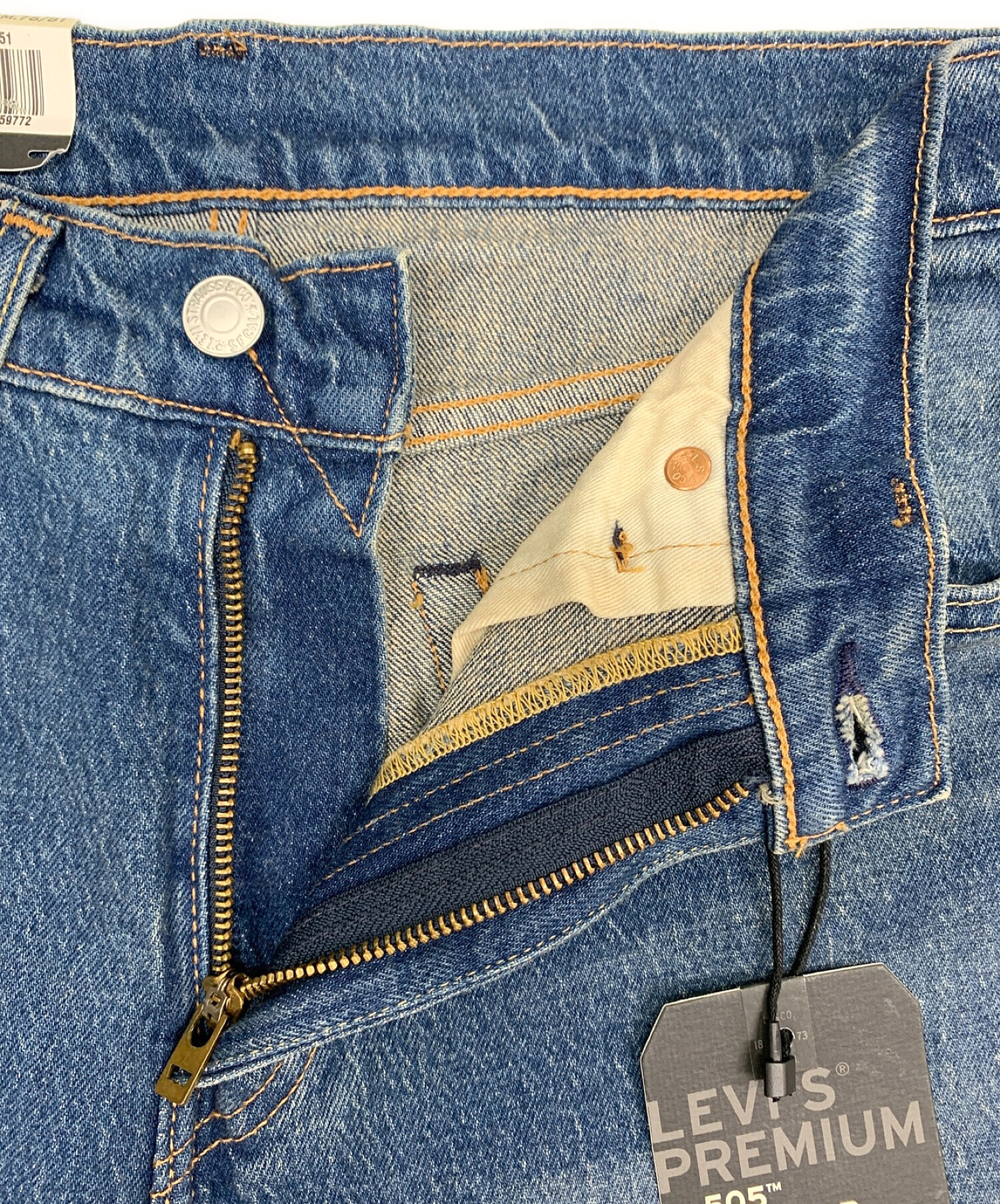 中古・古着通販】LEVI'S (リーバイス) デニムパンツ インディゴ サイズ