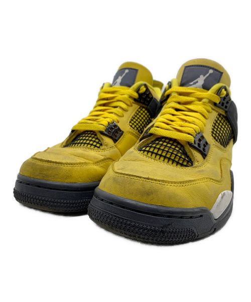 【中古・古着通販】NIKE (ナイキ) Nike Air Jordan 4 Tour Yellow/ナイキ エアジョーダン4 ツアーイエロー  イエロー サイズ:26cm｜ブランド・古着通販 トレファク公式【TREFAC FASHION】スマホサイト
