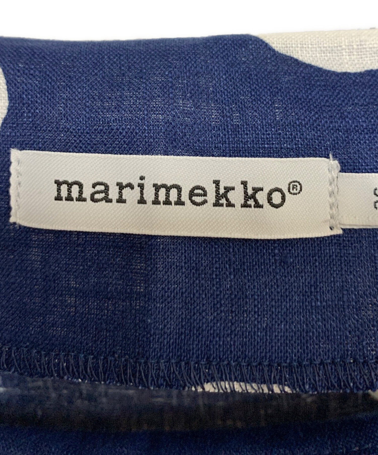 中古・古着通販】marimekko (マリメッコ) ワンピース ネイビー サイズ 