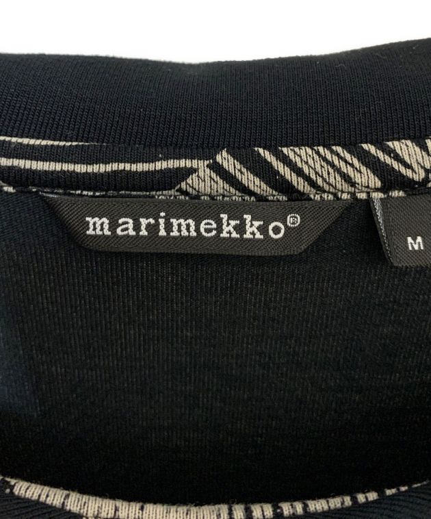 中古・古着通販】marimekko (マリメッコ) ワンピース ブラック サイズ 